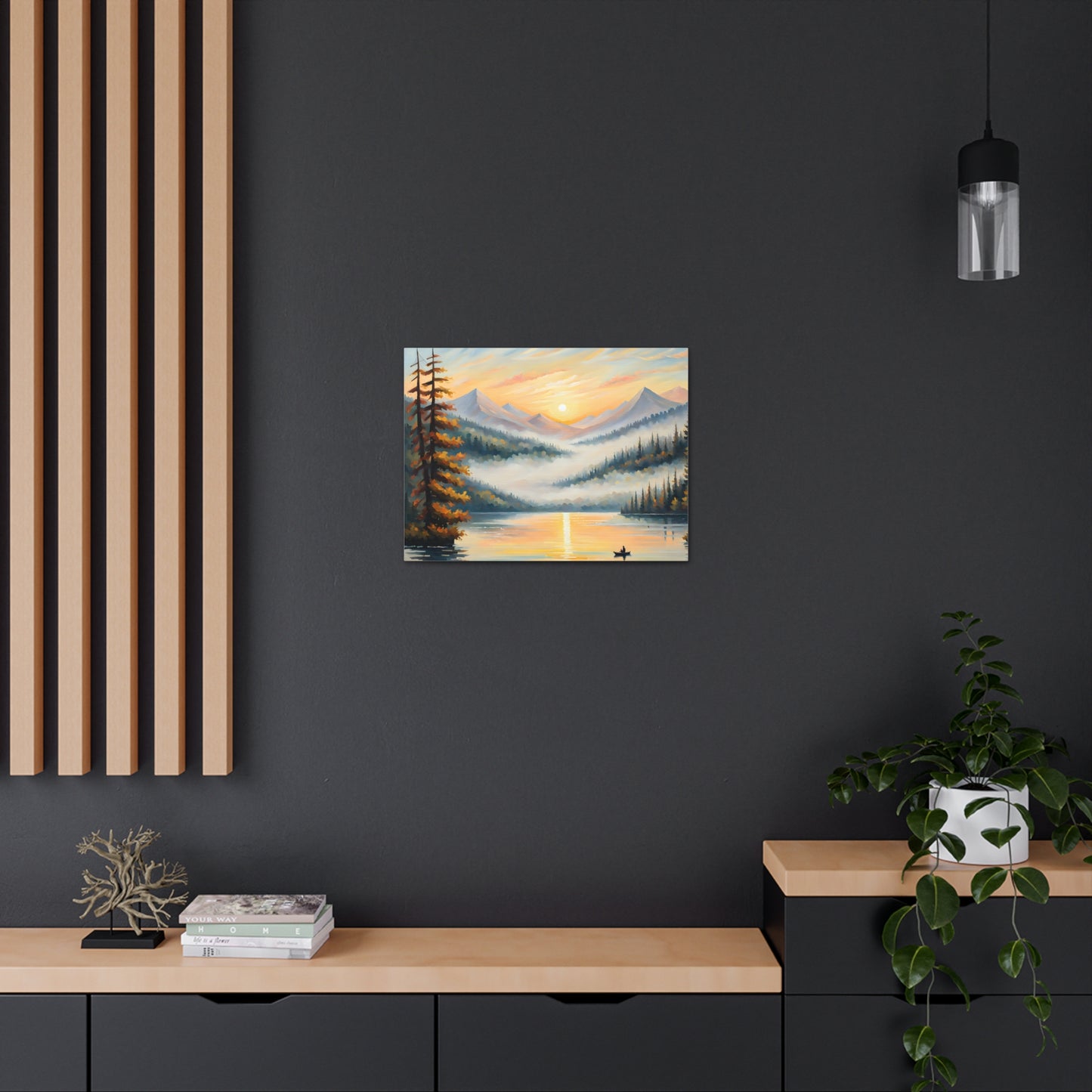 Enchanted Bay: Classic Oil Painting Wall Décor