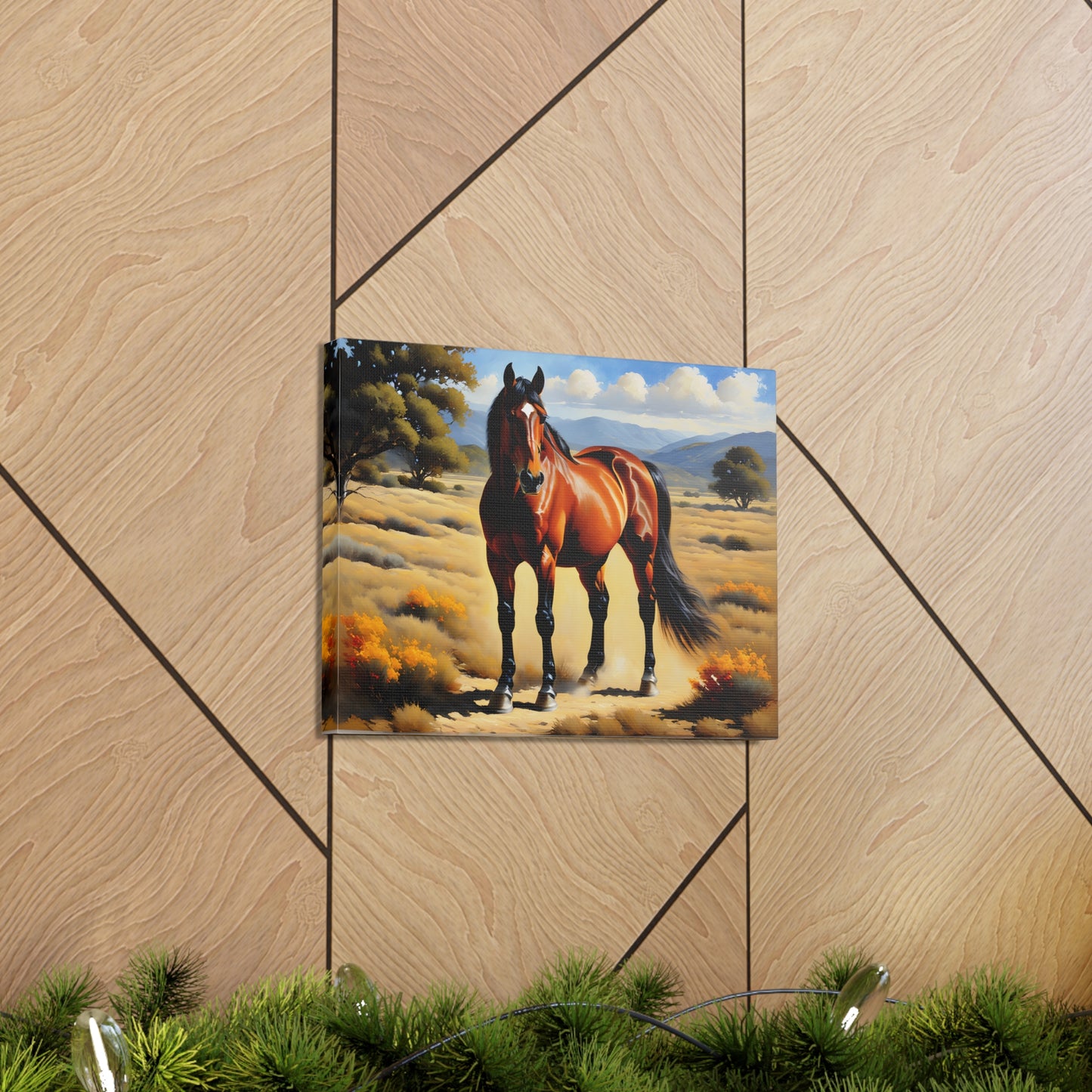 Serene Horse: Animal Wall Décor