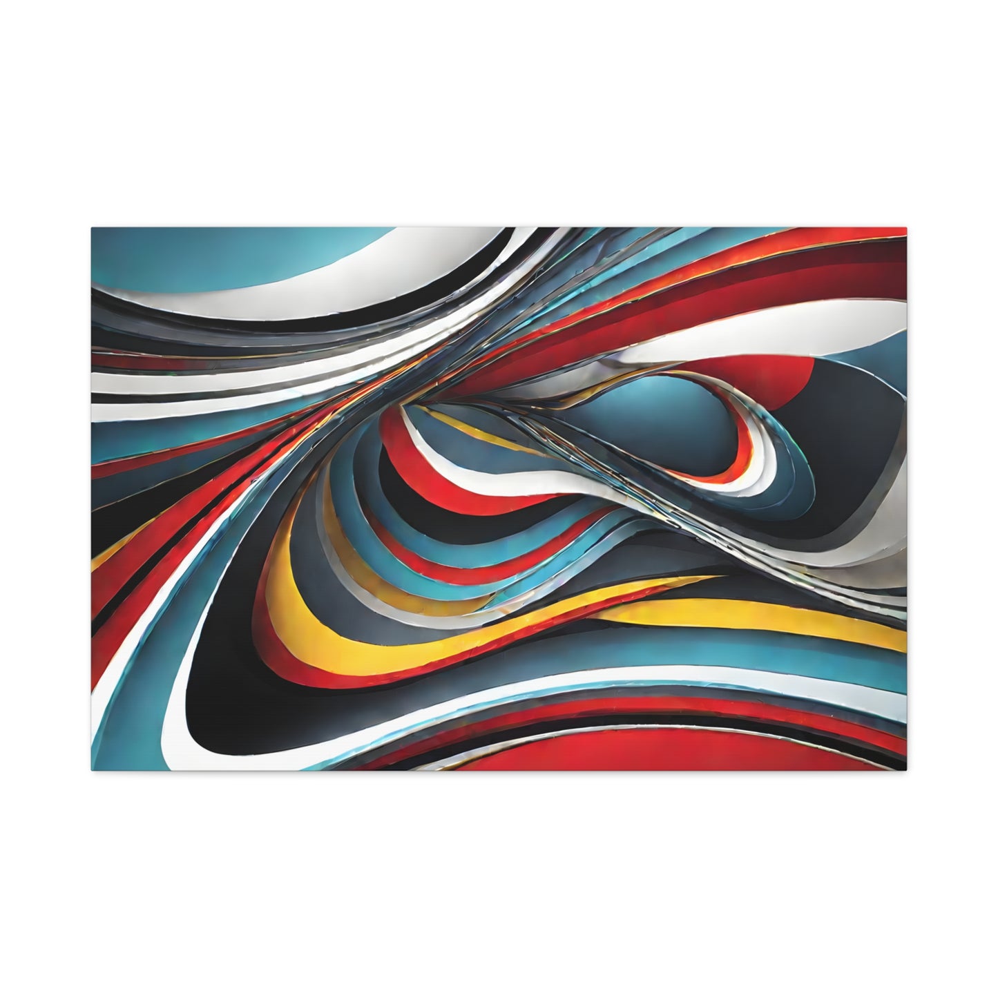 Harmonic Whirl: Abstract Wall Décor