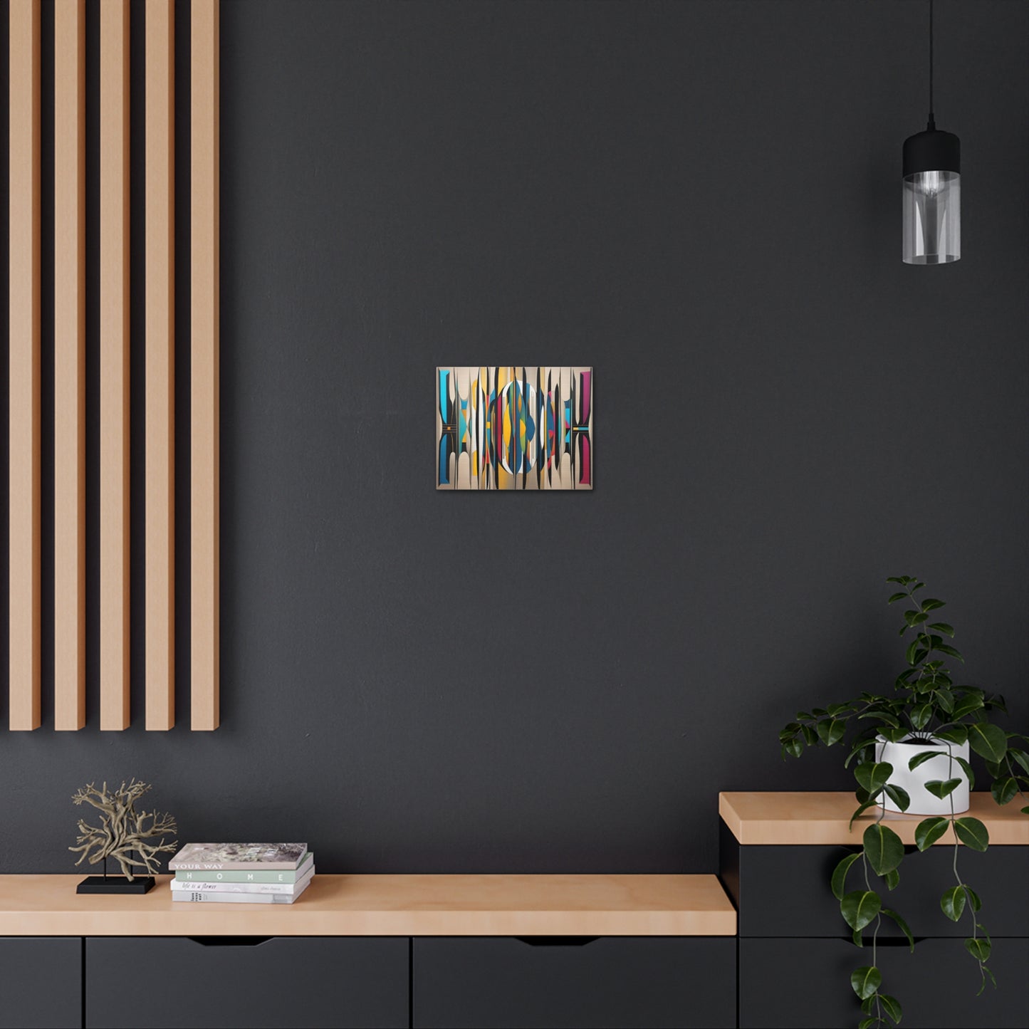 Colors of Language: Abstract Wall Décor