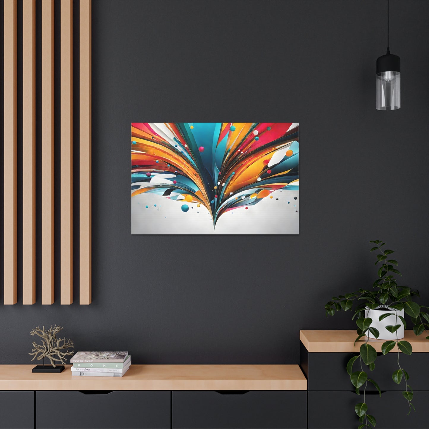 Echoing Abyss: Abstract Wall Décor