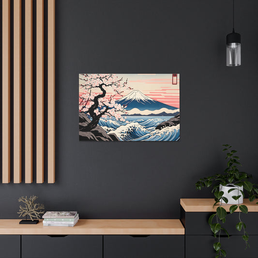 Enchanted Bloom: Ukiyo-e Wall Décor