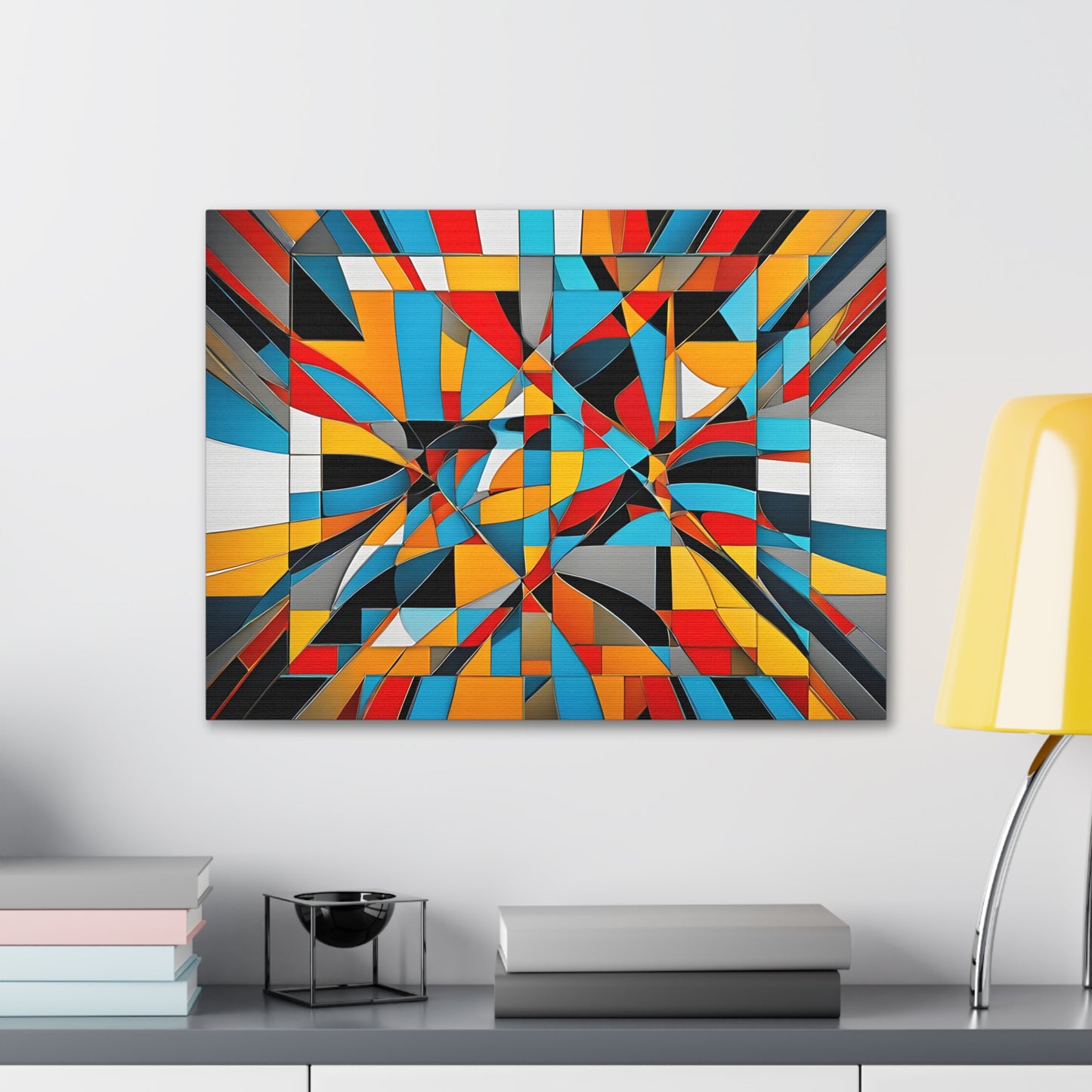 Chromatic Dreams: Abstract Wall Décor