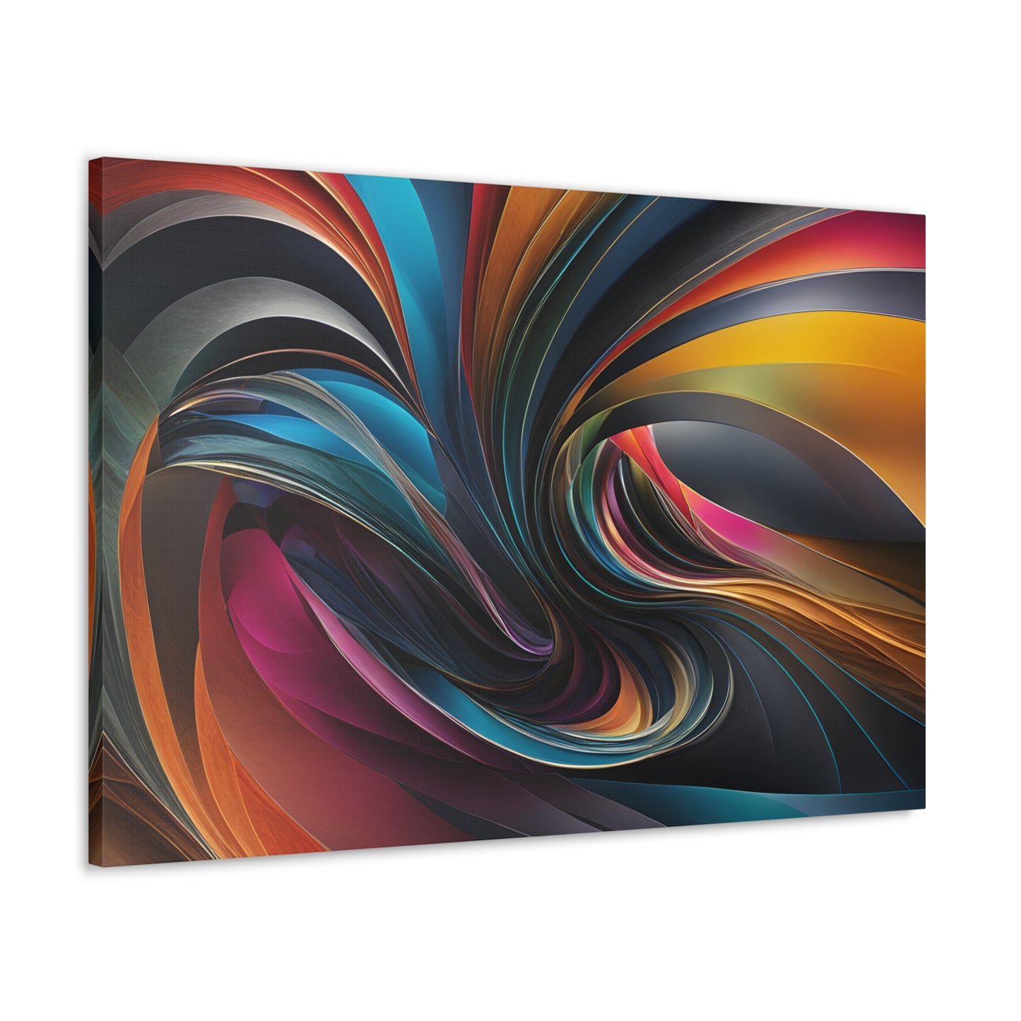 Temporal Waves: Abstract Wall Décor