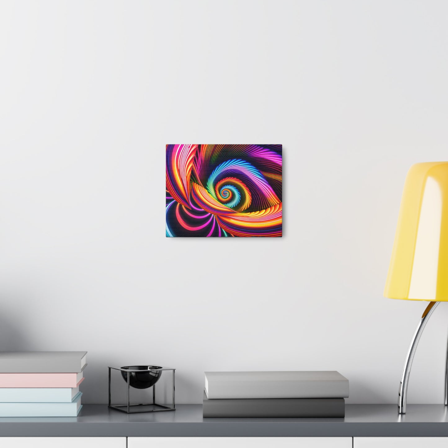 Neon Nebula: Psychedelic Wall Décor