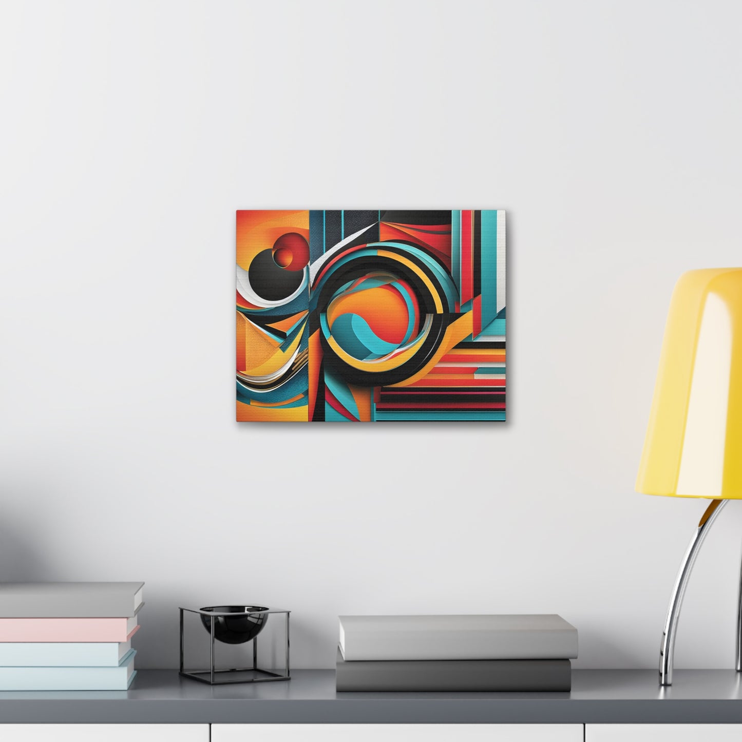 Chromatic Echo: Abstract Wall Décor