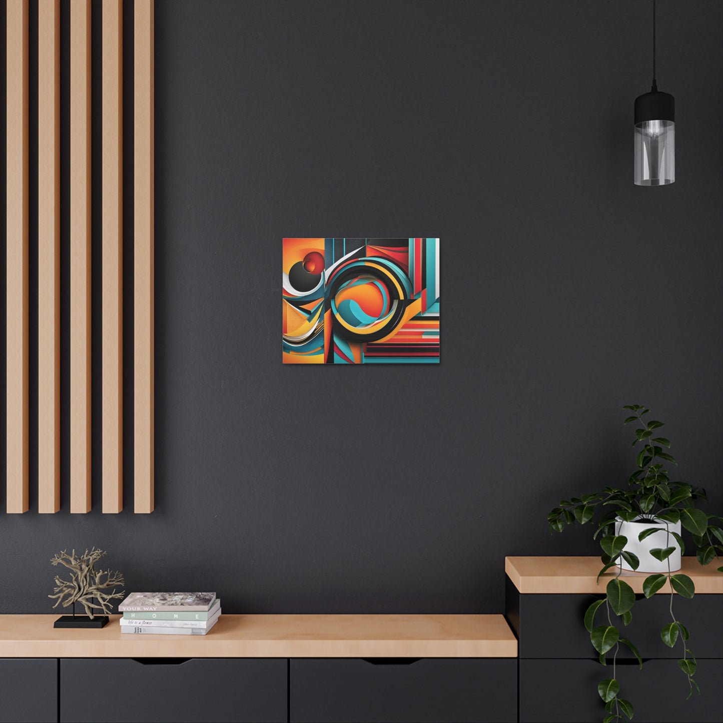 Chromatic Echo: Abstract Wall Décor