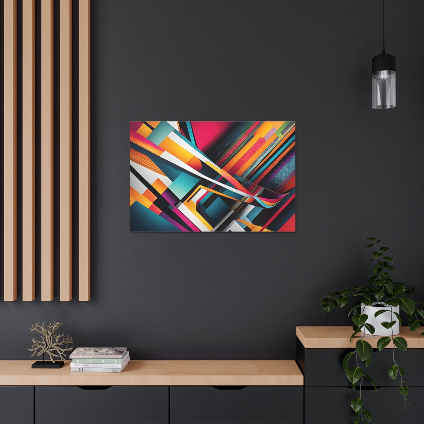 Enchanted Pathways: Abstract Wall Décor