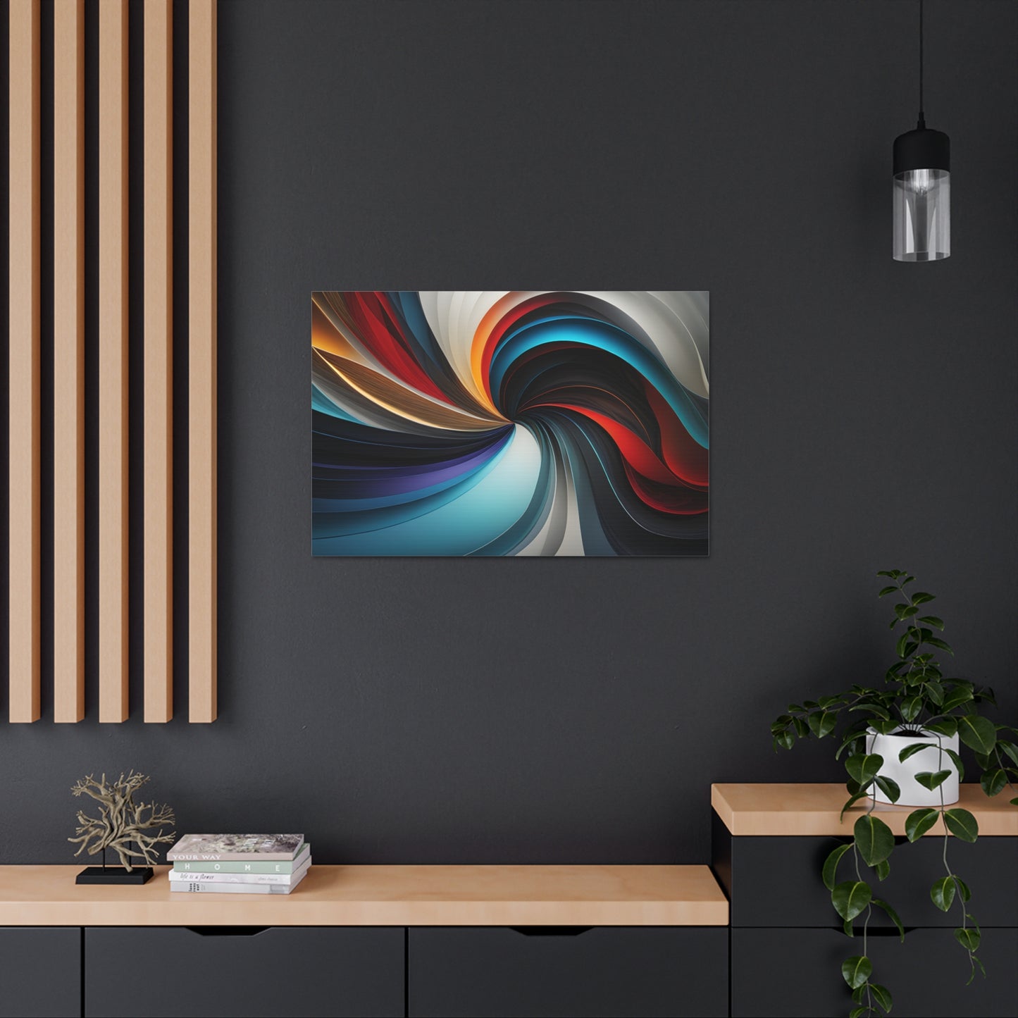 Celestial Flow: Abstract Wall Décor