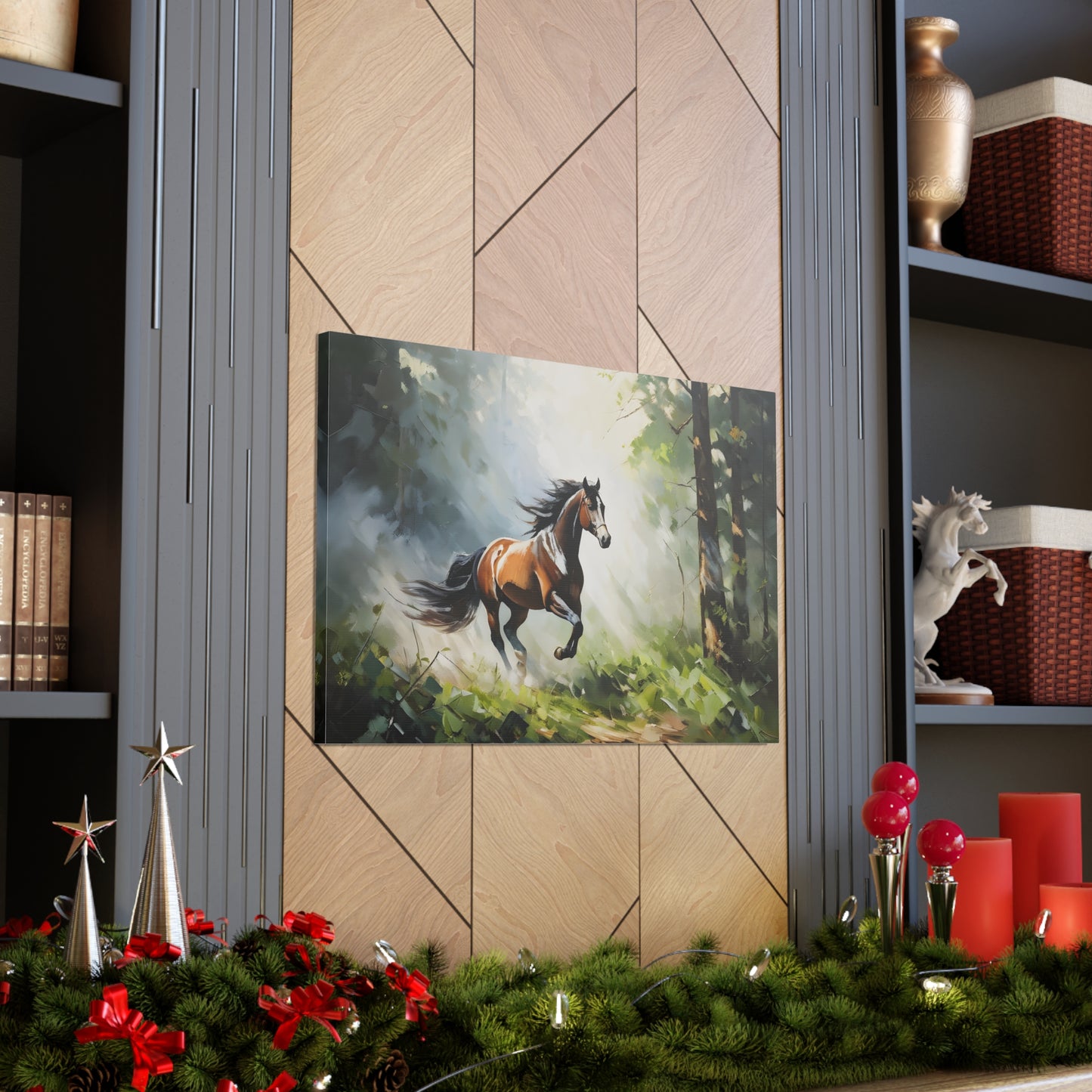 Whispering Meadows: Classic Oil Painting Wall Décor