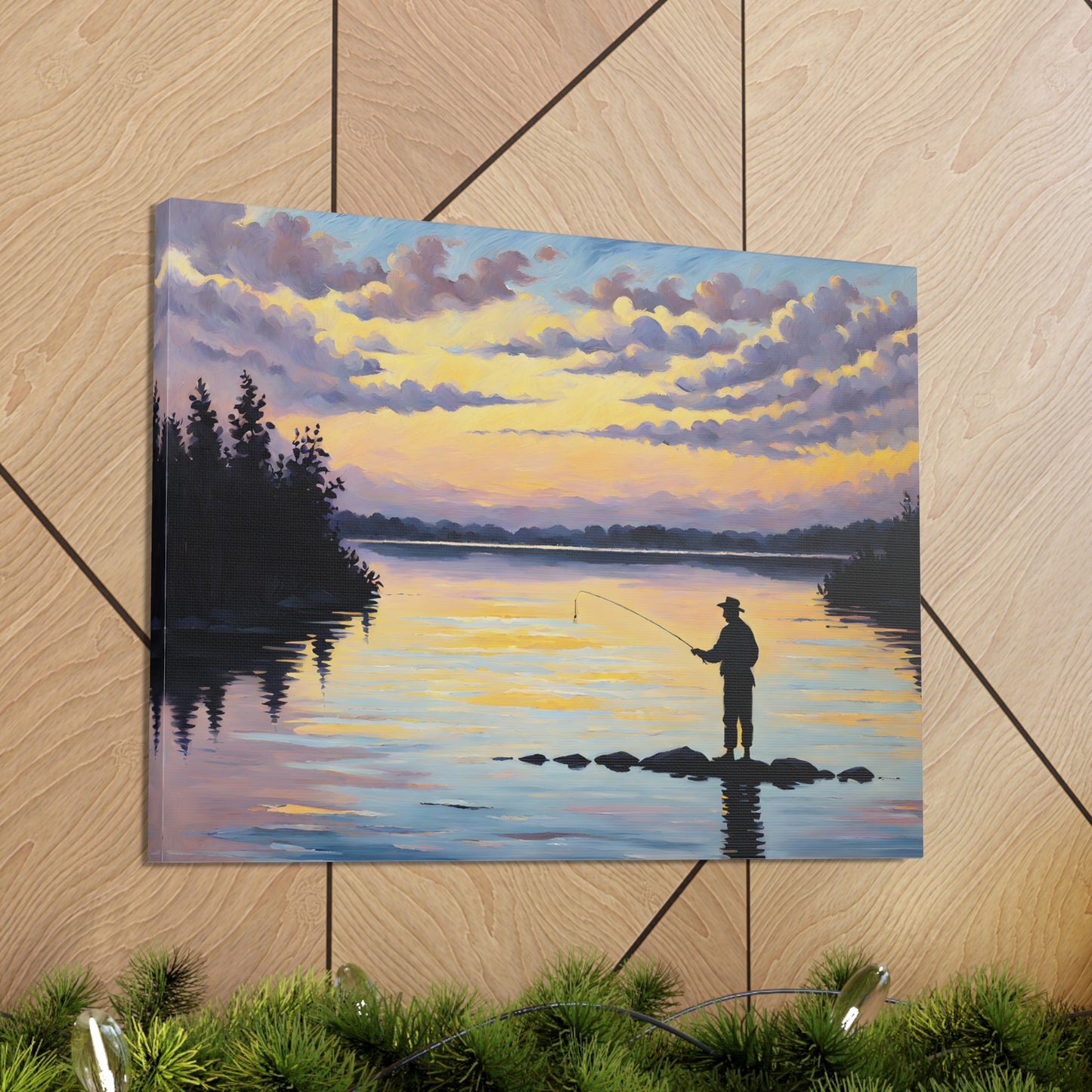 Highland Streams: Classic Oil Painting Wall Décor