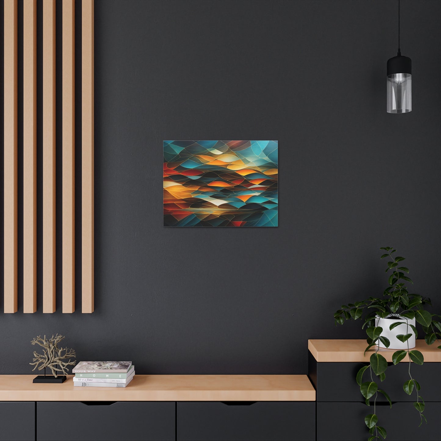 Mystic Veil: Abstract Wall Décor