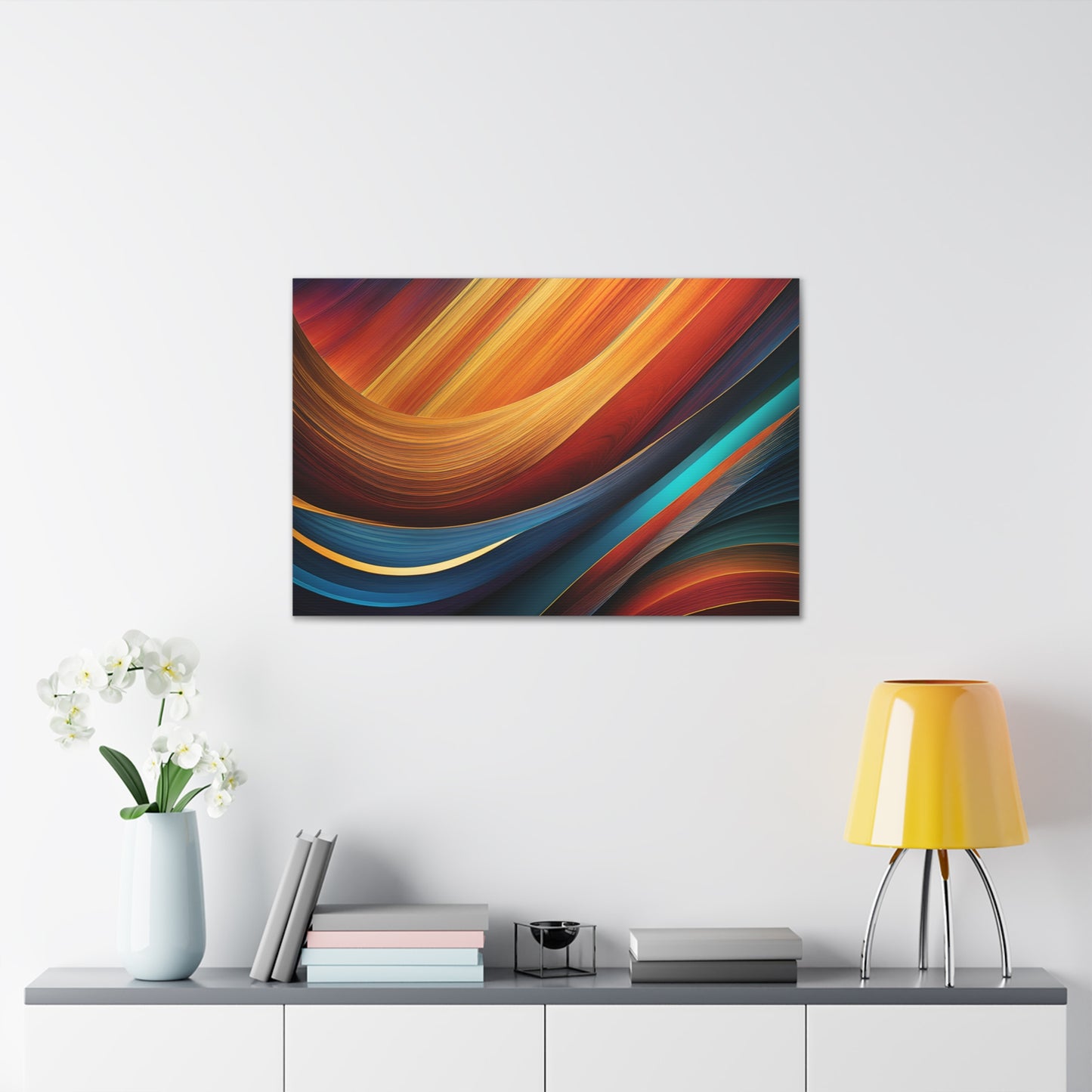 Velvet Abyss: Abstract Wall Décor