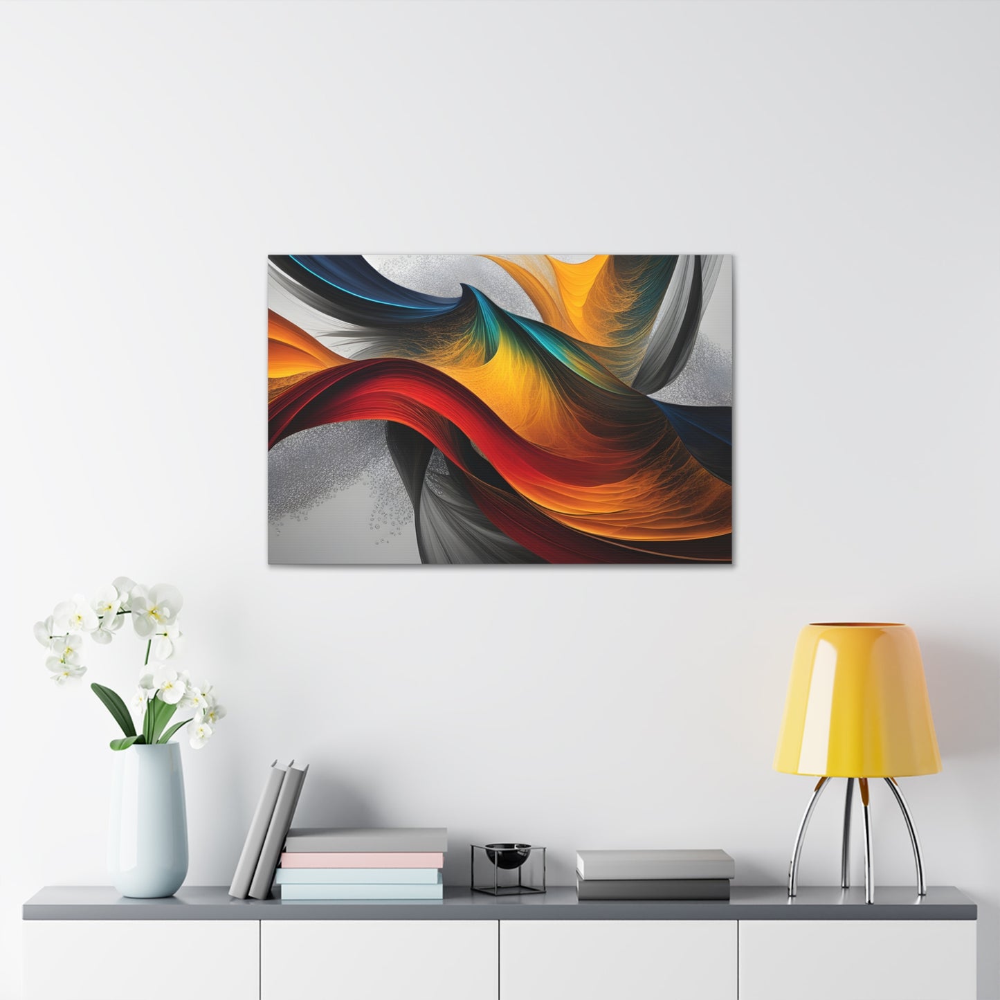 Twilight Serenade: Abstract Wall Décor