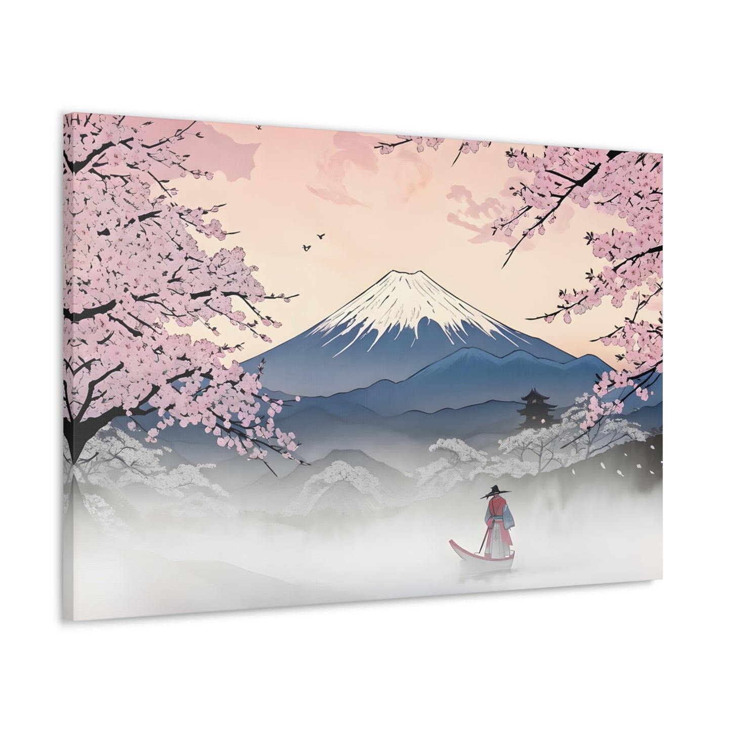 Sakura Serenity: Ukiyo-e Wall Décor