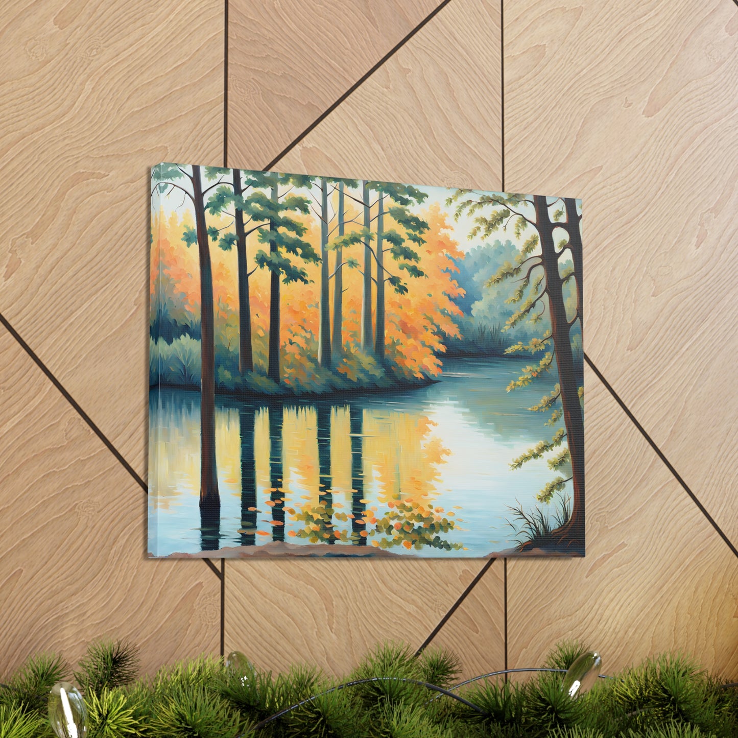 Still Waters: Classic Oil Painting Wall Décor