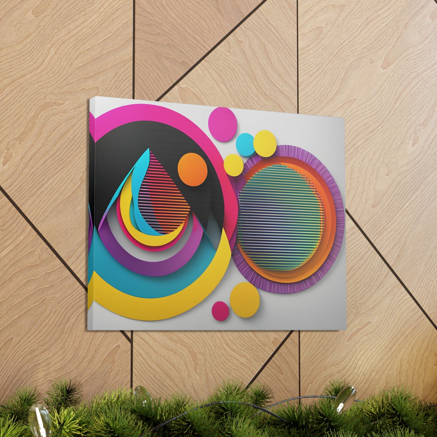 Quantum Harmony: Abstract Wall Décor