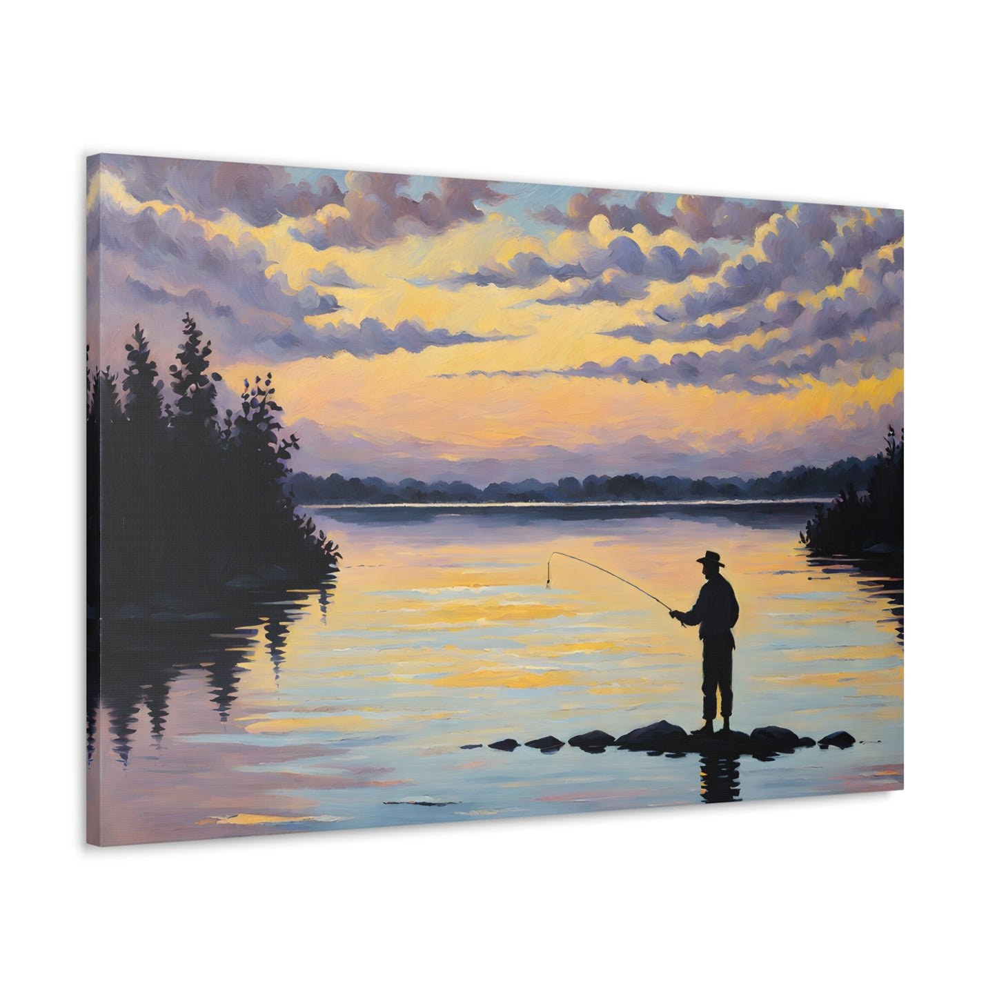 Highland Streams: Classic Oil Painting Wall Décor