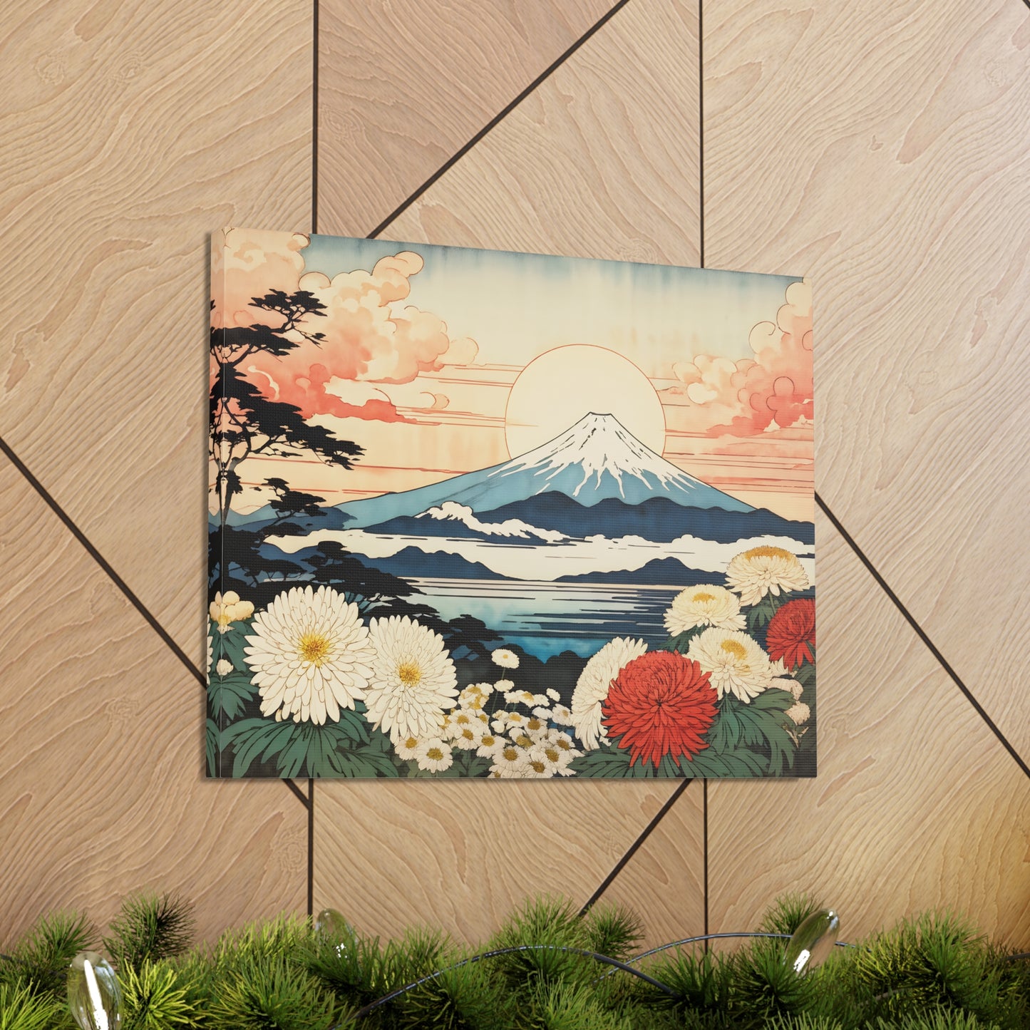 Enchanted Garden: Ukiyo-e Wall Décor