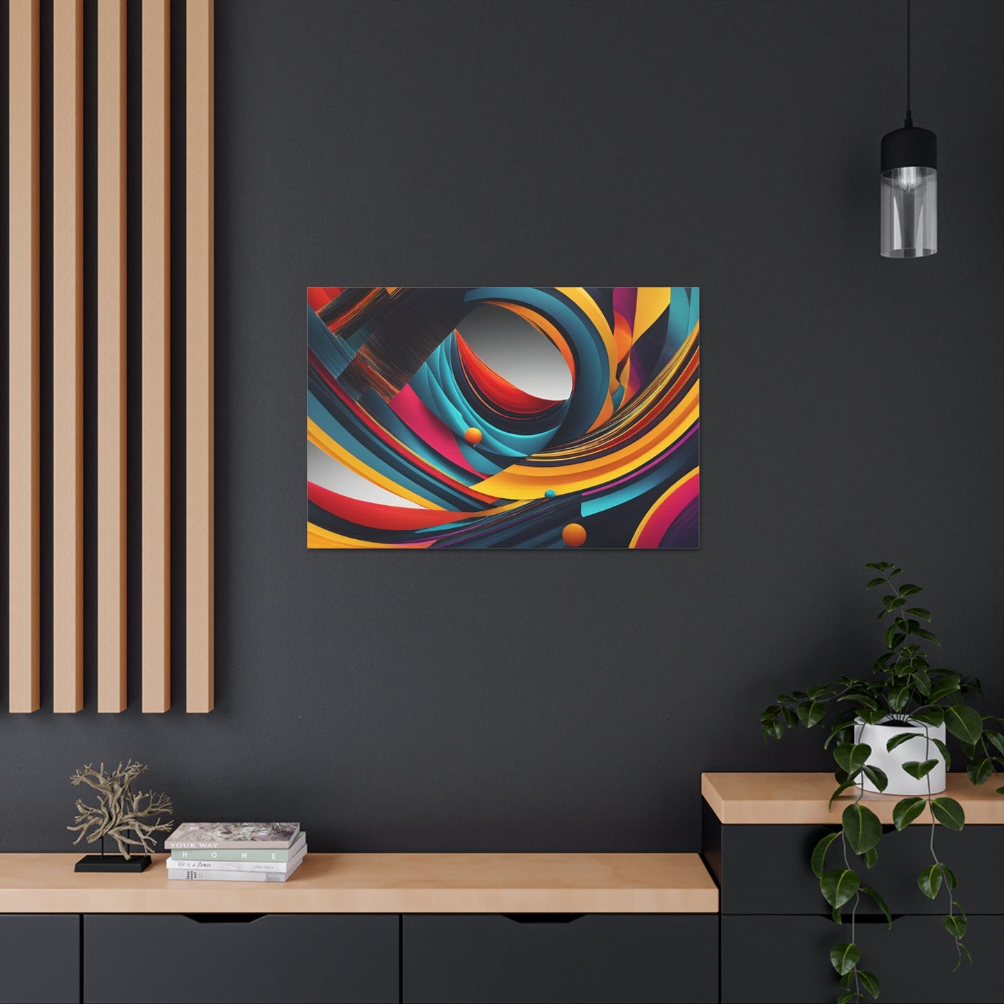 Spectral Journeys: Abstract Wall Décor