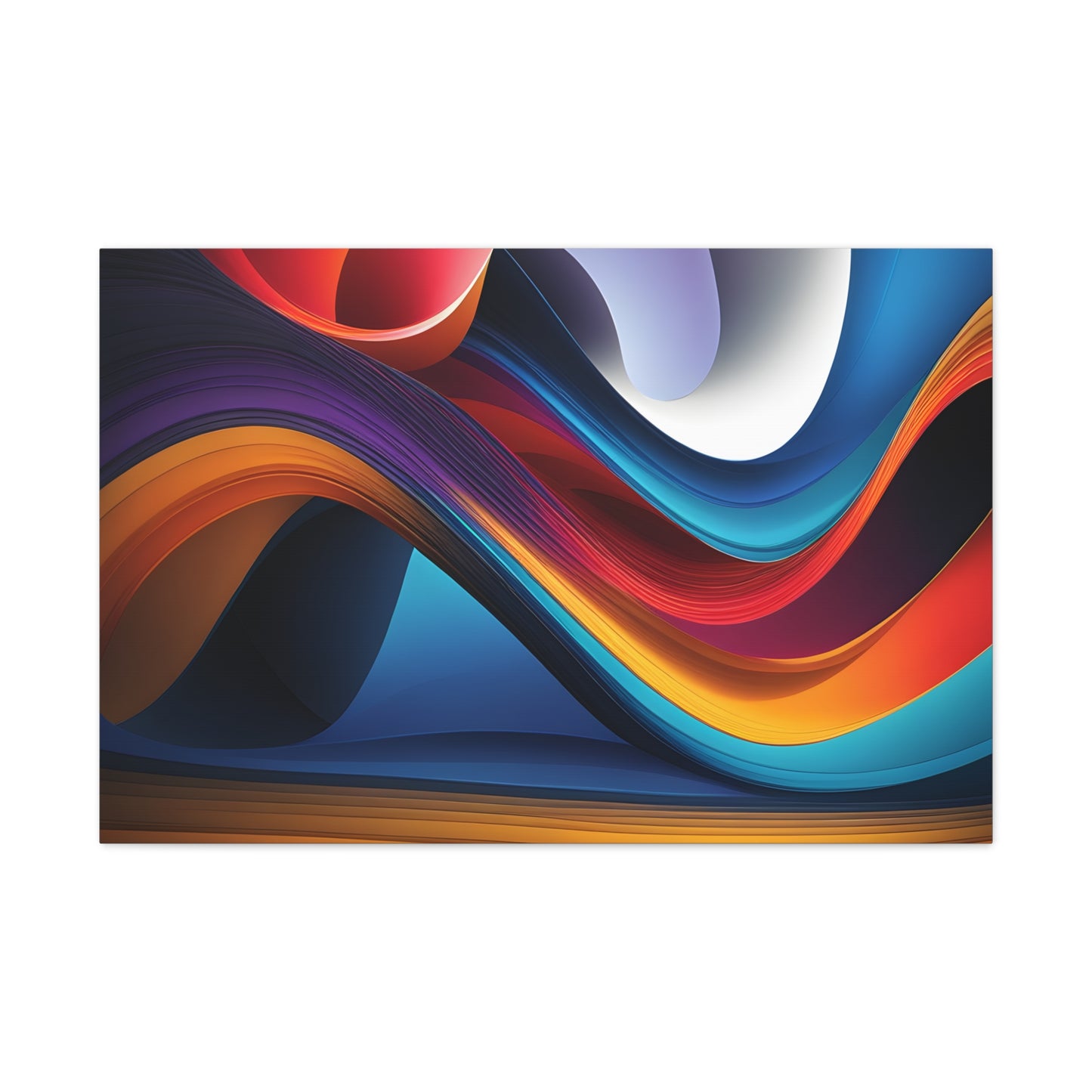 Enchanted Waves: Abstract Wall Décor