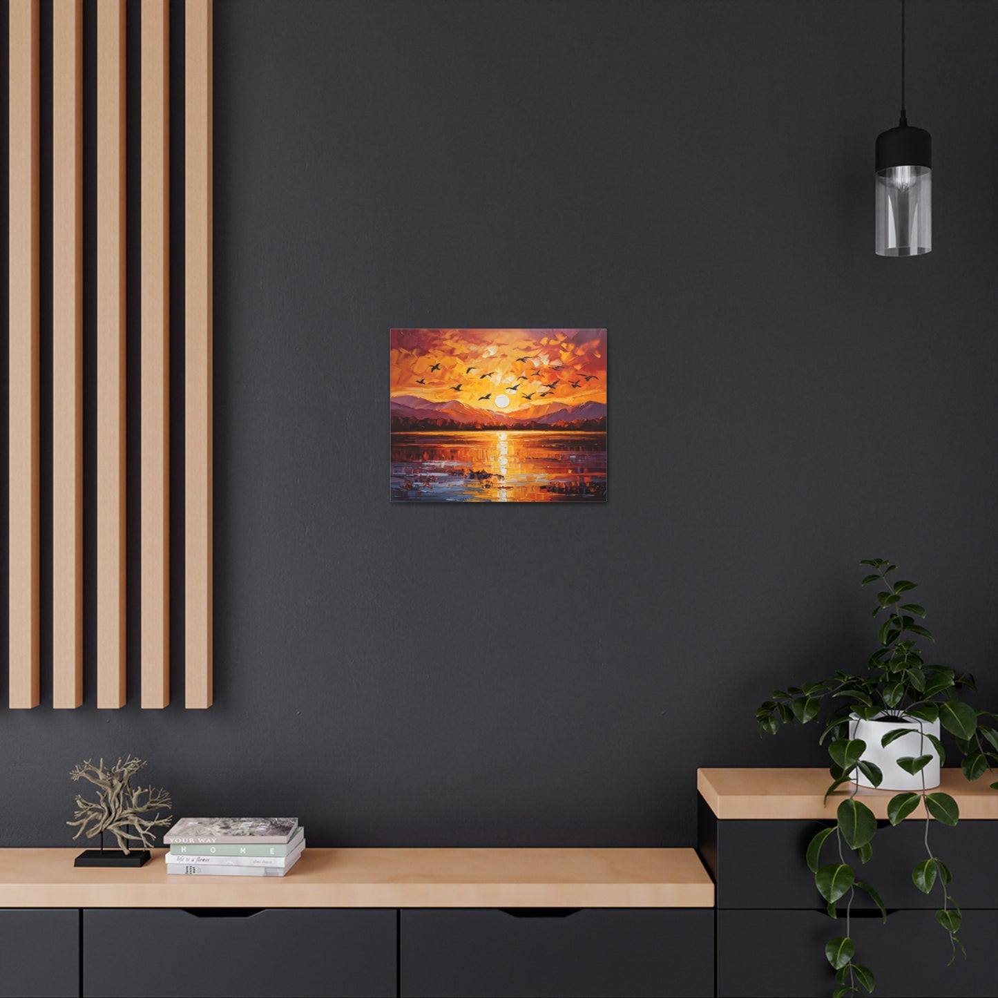 Golden Hour: Classic Oil Painting Wall Décor