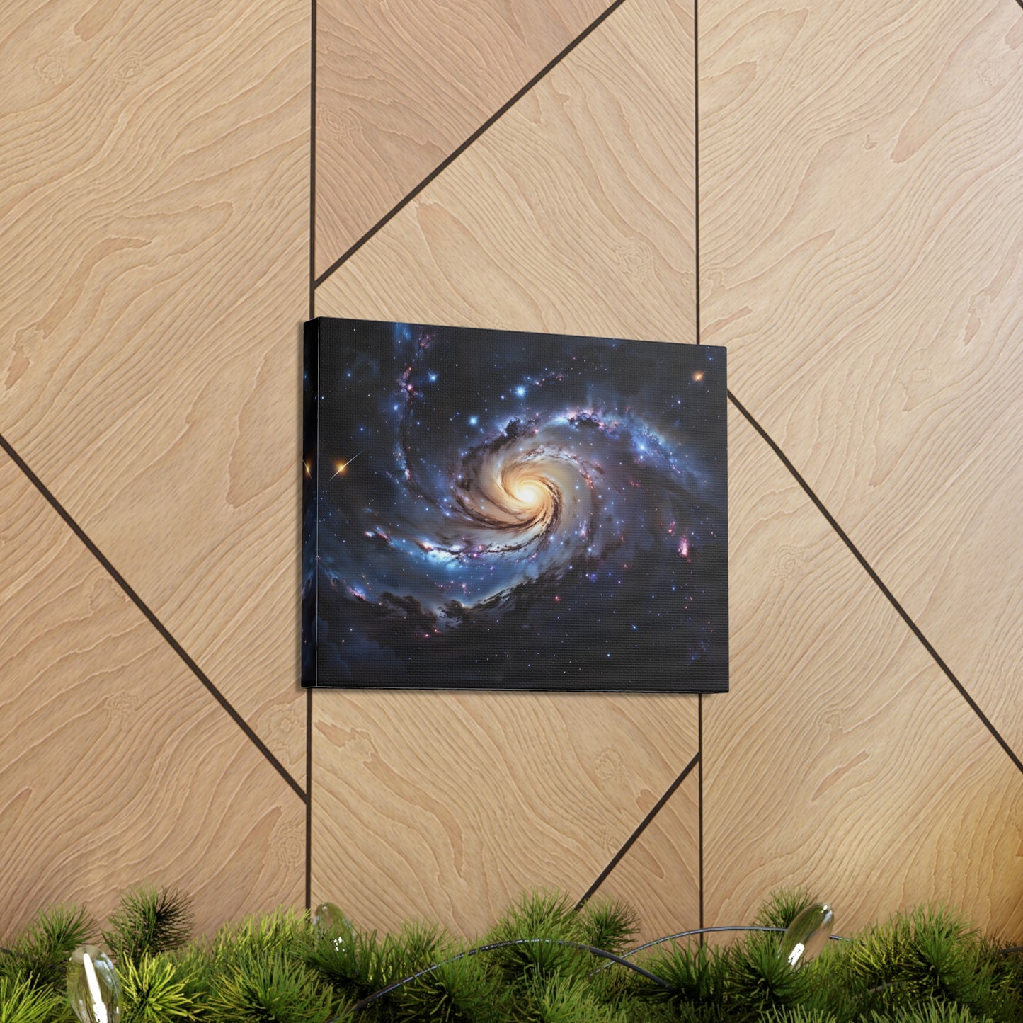 Lunar Luminescence: Space Wall Décor