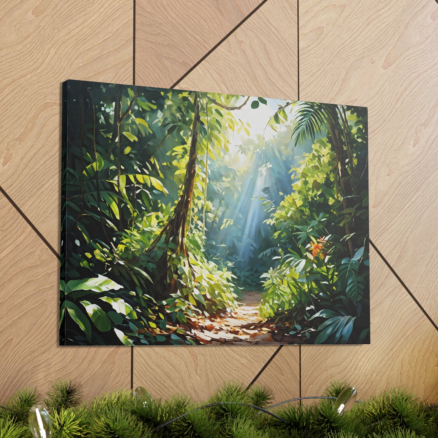 Enchanted Forest: Classic Oil Painting Wall Décor