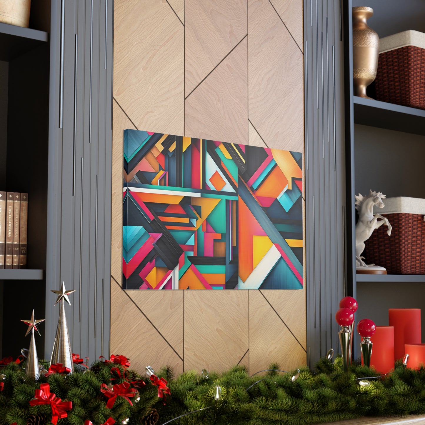 Enchanted Spectrum: Abstract Wall Décor