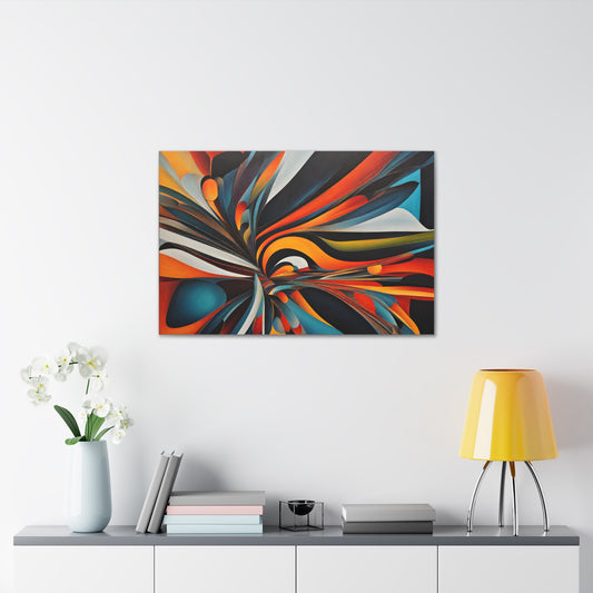 Velvet Symphony: Abstract Wall Décor