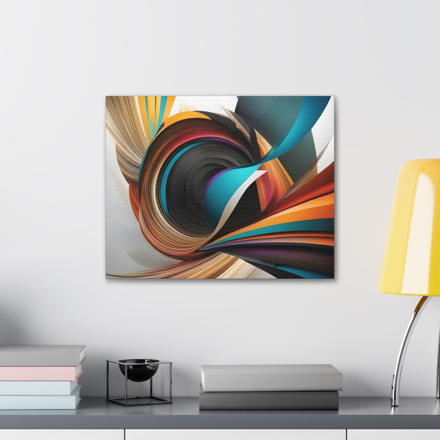 Spectrum Whirl: Abstract Wall Décor