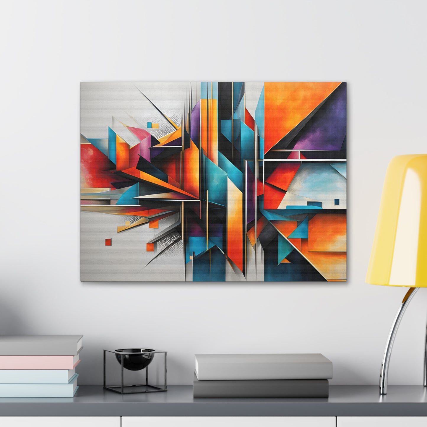 Radiant Fragments: Abstract Wall Décor