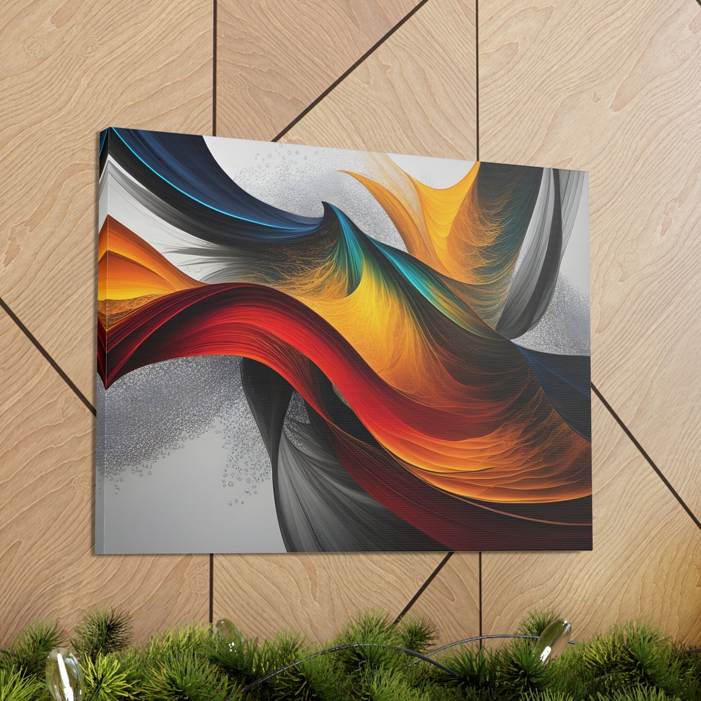 Twilight Serenade: Abstract Wall Décor