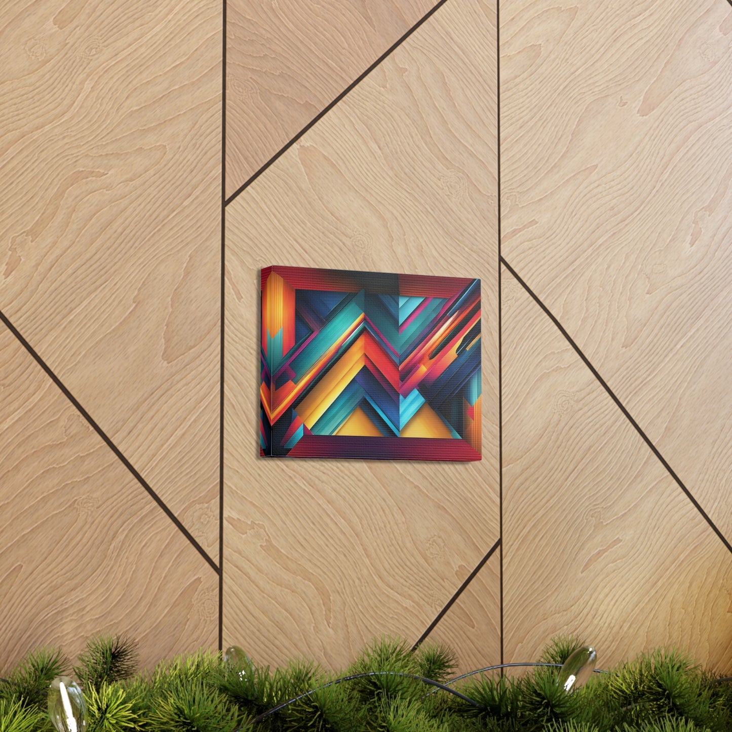 Quantum Mirage: Abstract Wall Décor