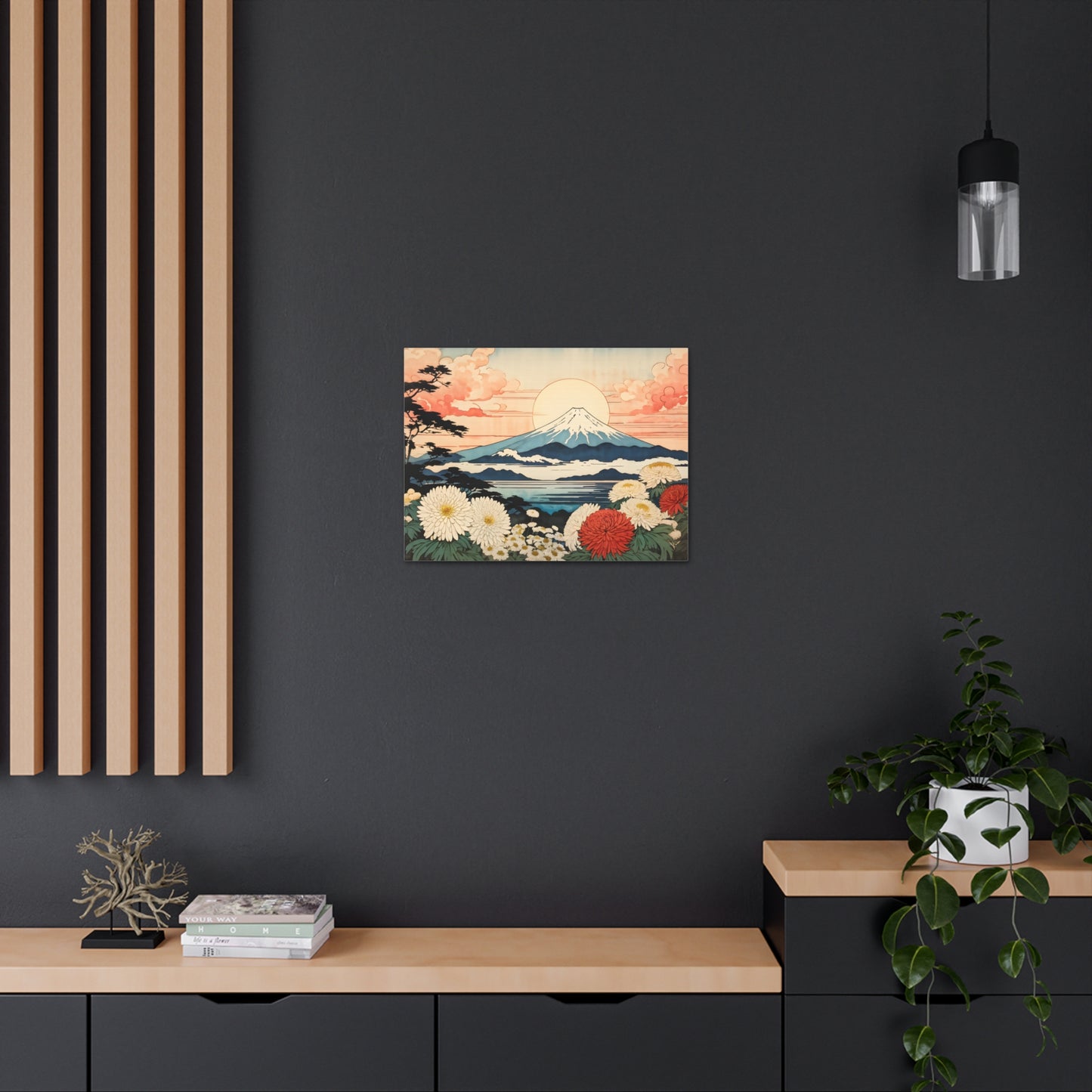 Enchanted Garden: Ukiyo-e Wall Décor