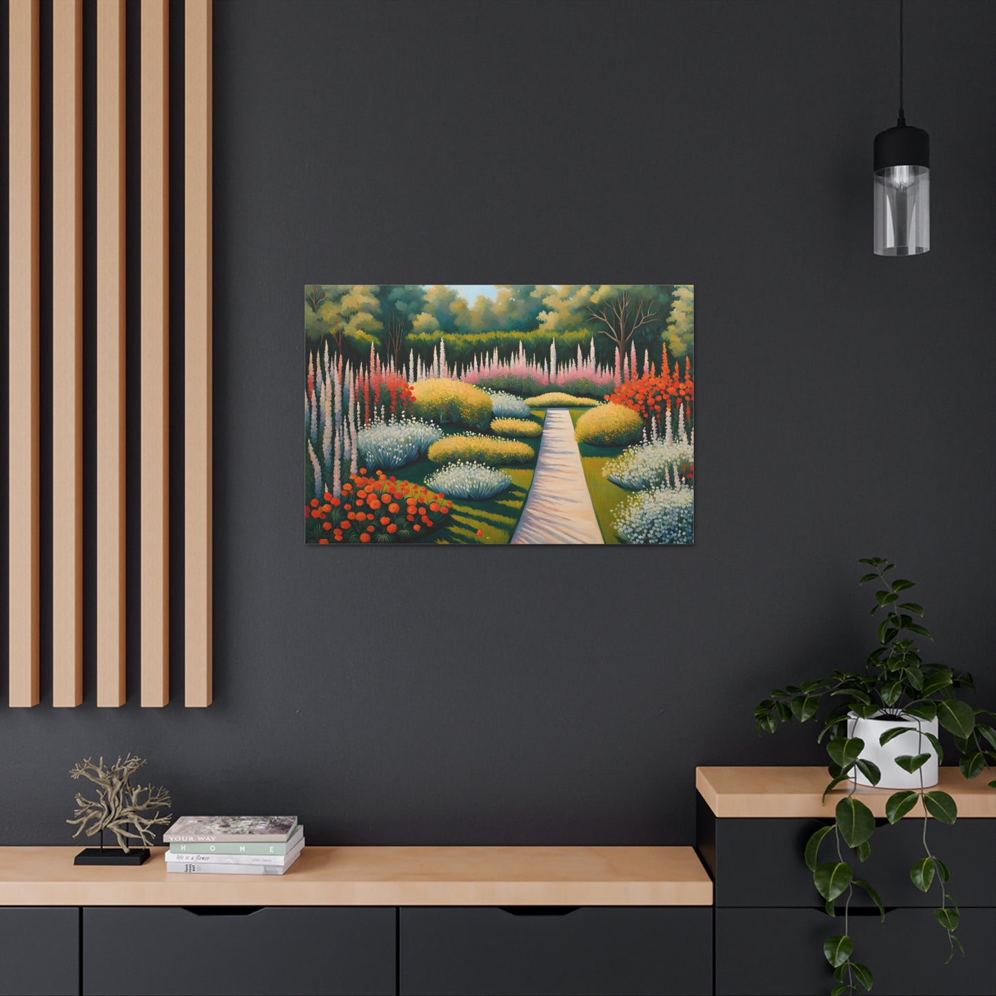 Forest Pathway: Classic Oil Painting Wall Décor