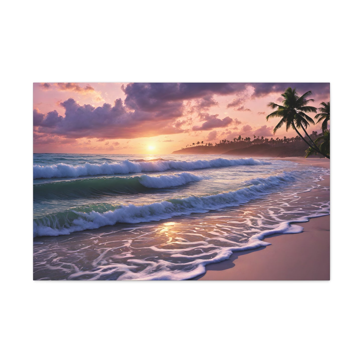 Tropical Sunset: Beach Wall Décor