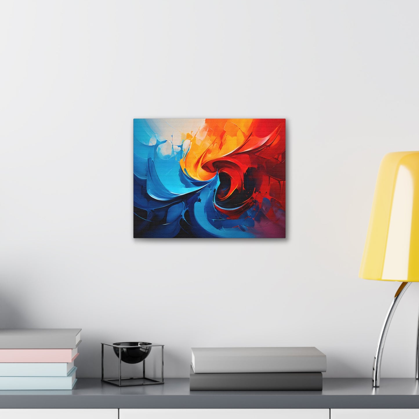 Colorful Chaos: Abstract Wall Décor