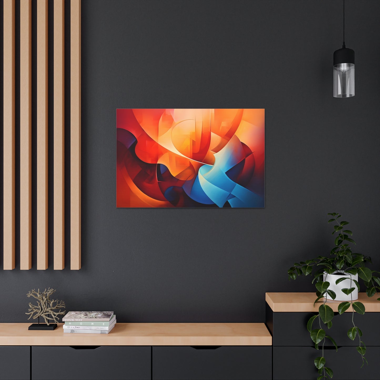 Vibrant Vibes: Abstract Wall Décor