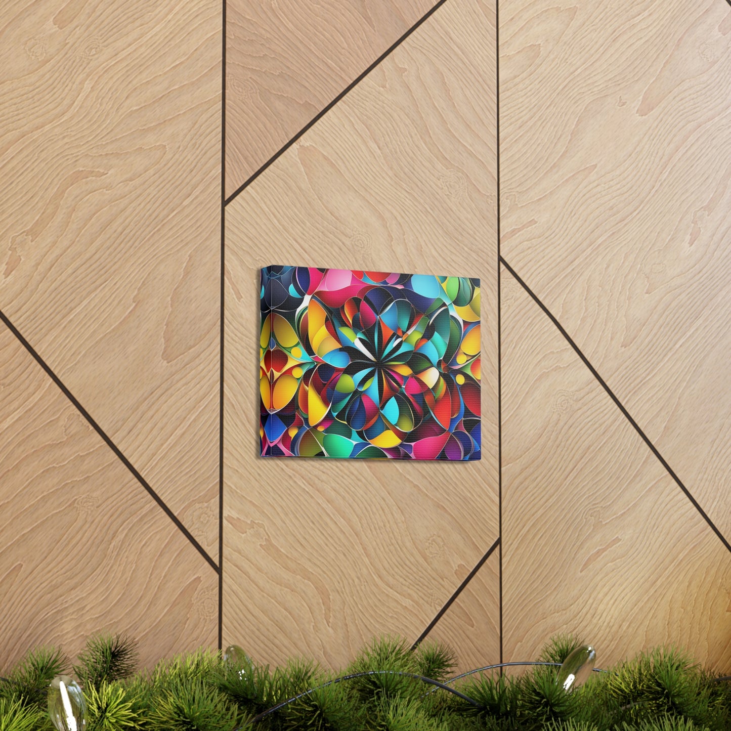 Crystal Serenade: Abstract Wall Décor