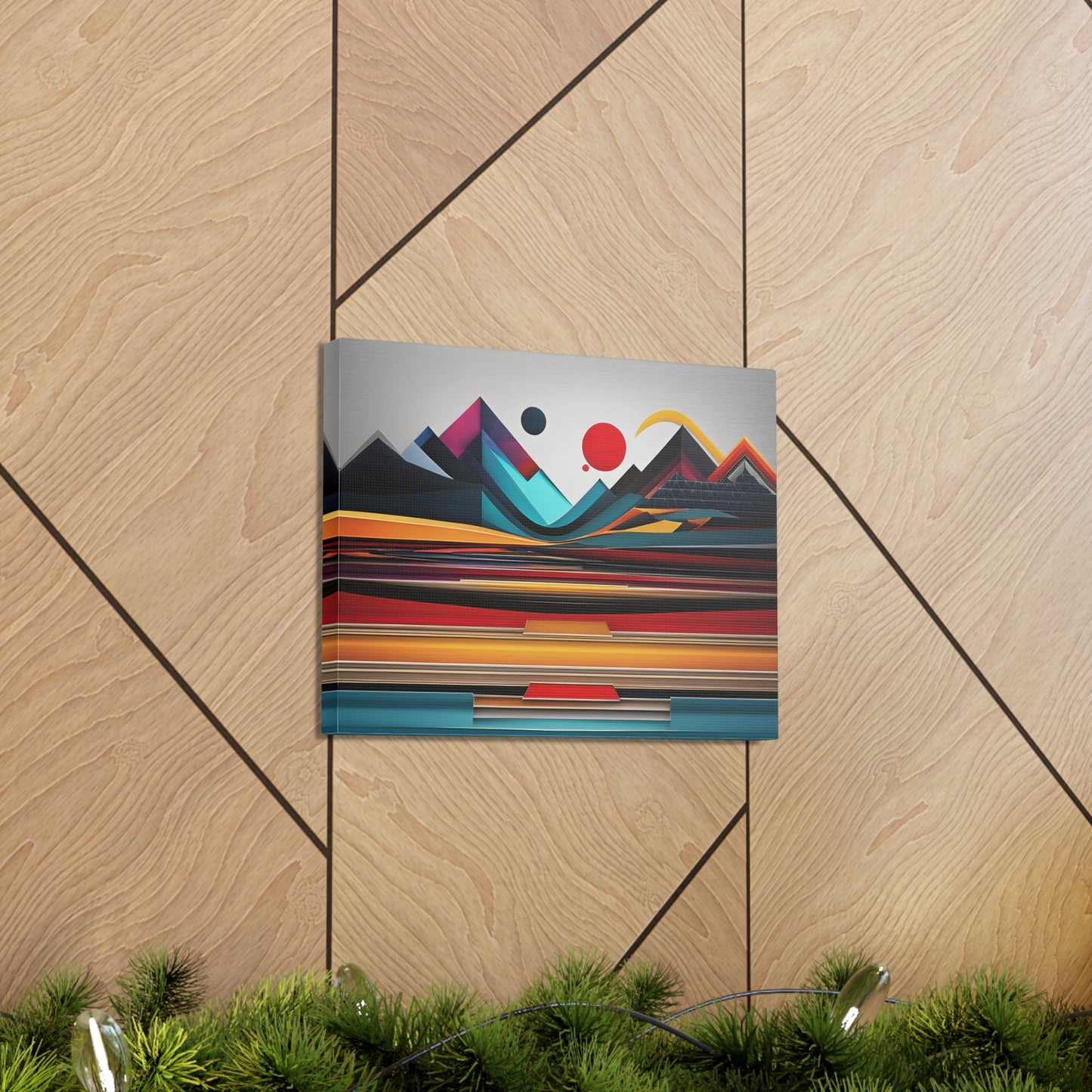 Mirage Forest: Abstract Wall Décor