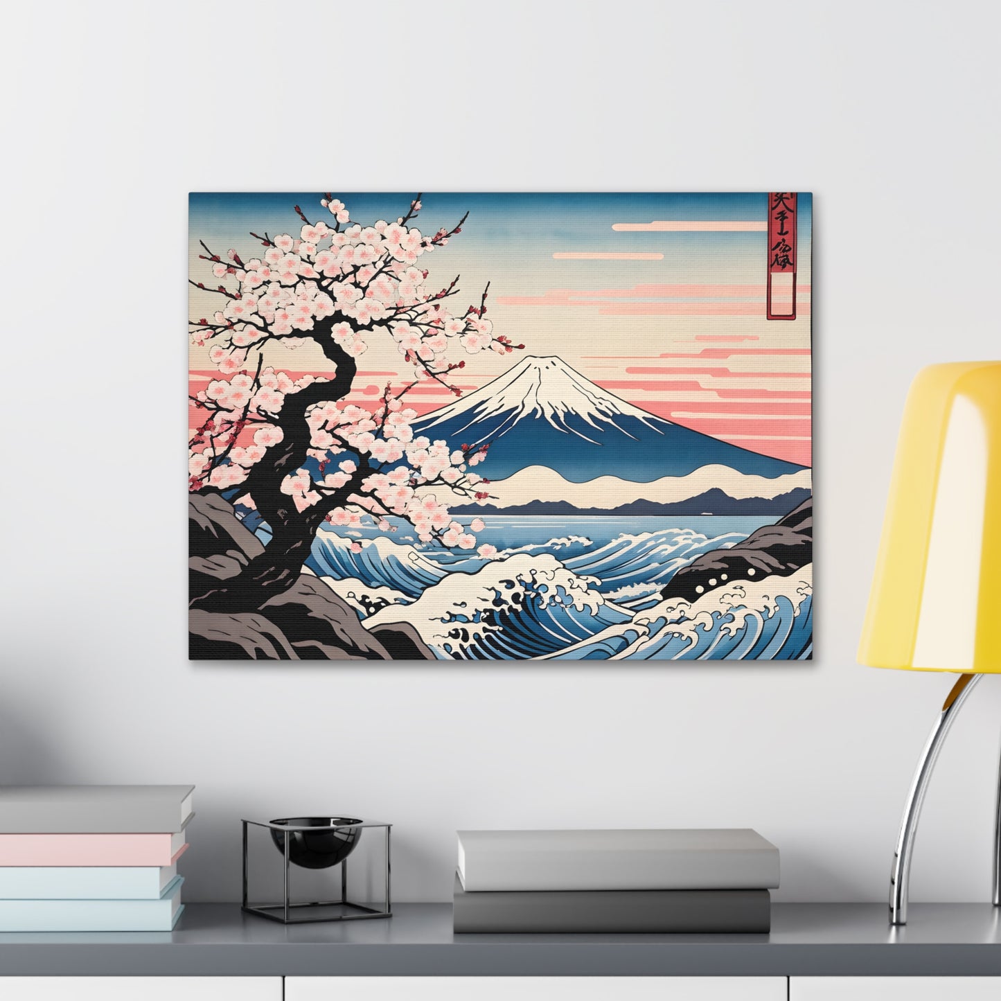 Enchanted Bloom: Ukiyo-e Wall Décor