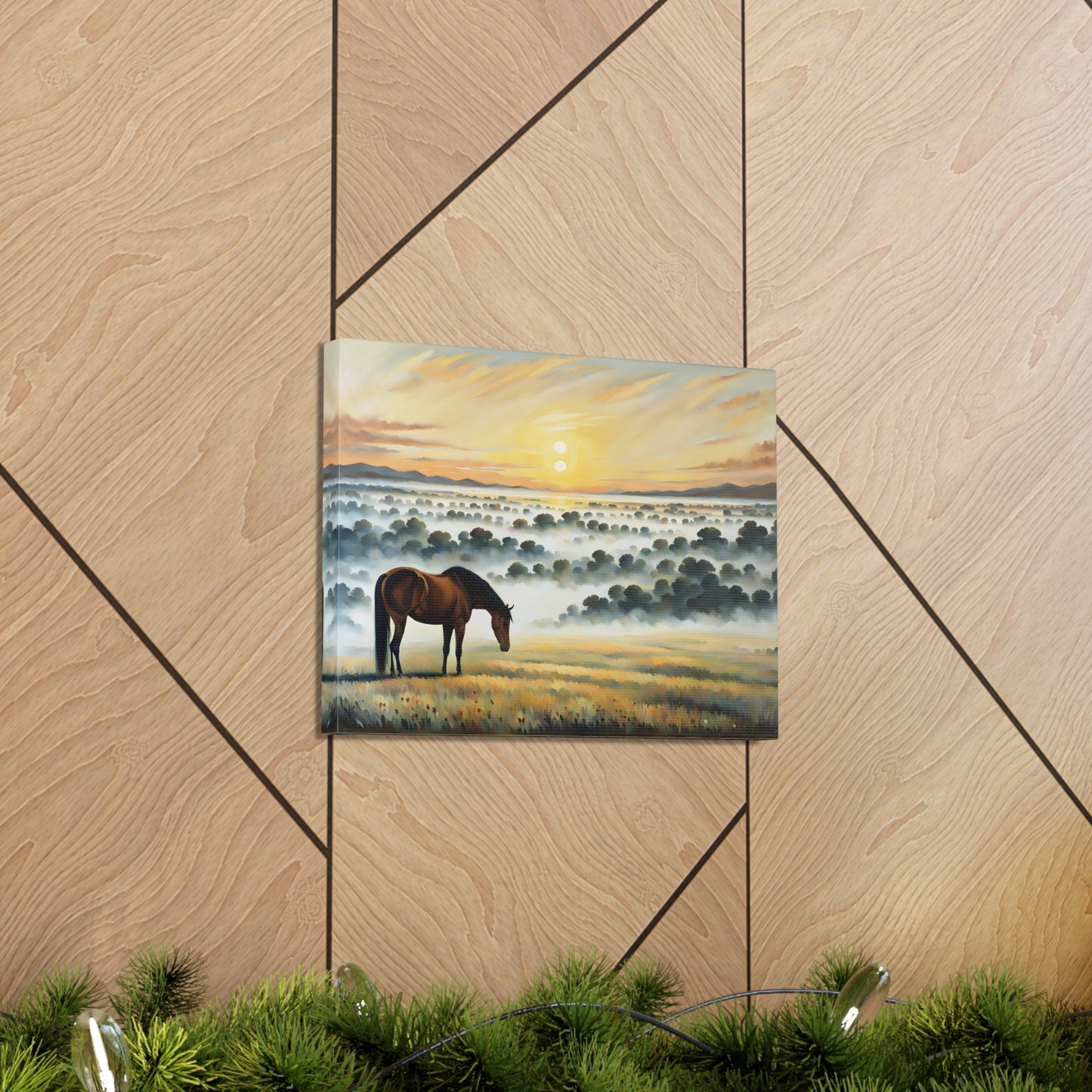 Radiant View: Classic Oil Painting Wall Décor