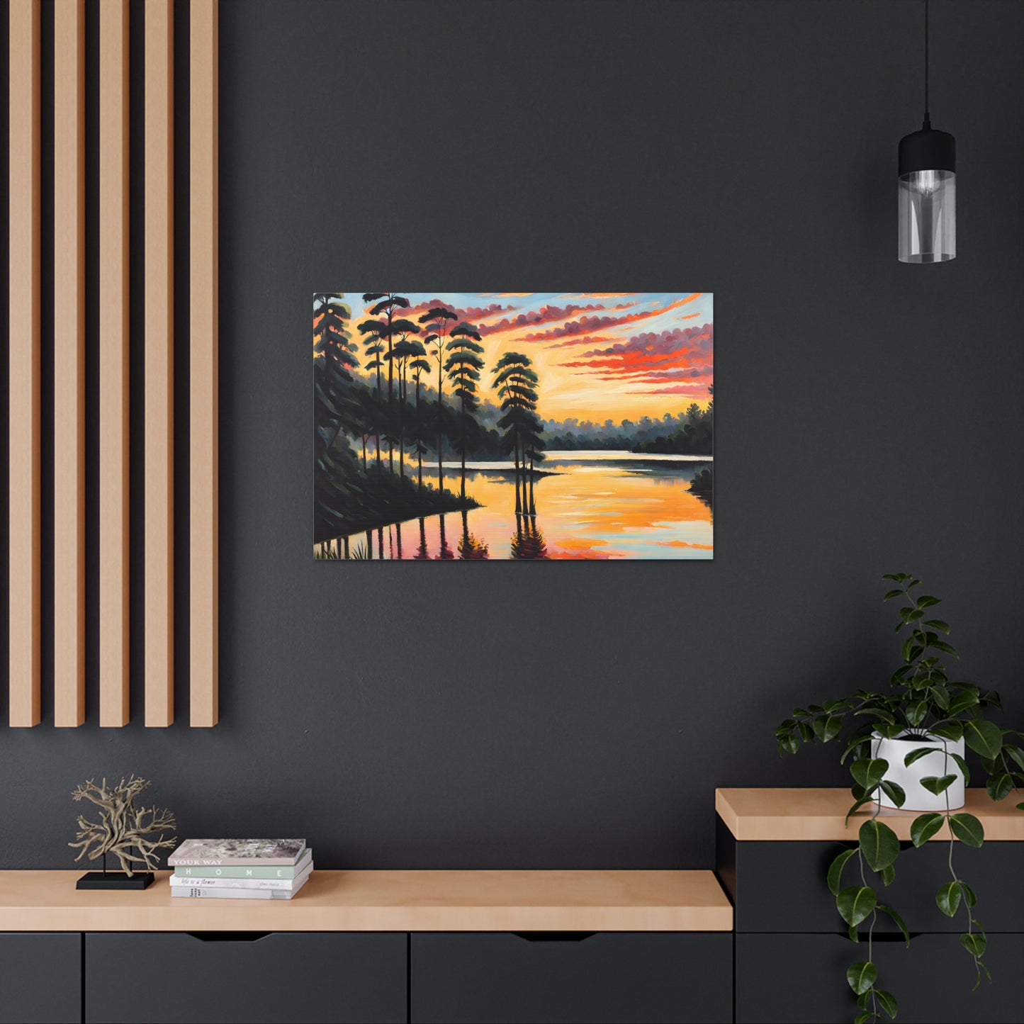 Breezy Bluff: Classic Oil Painting Wall Décor