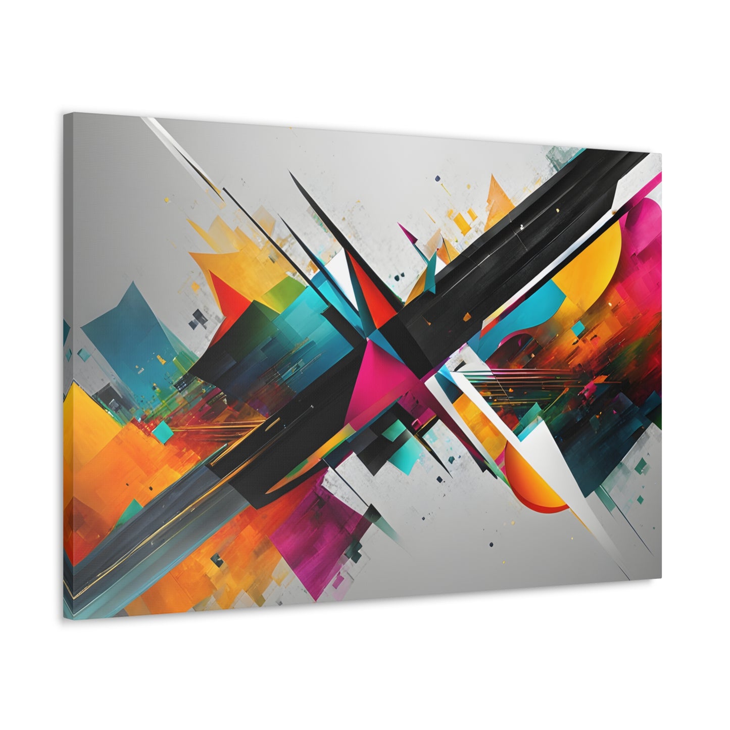 Prismatic Whispers: Abstract Wall Décor