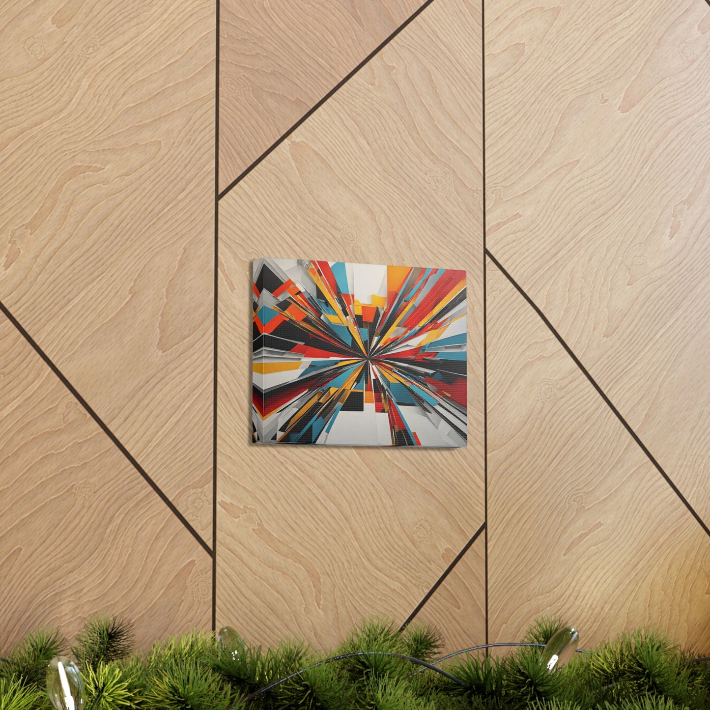 Fractal Symphony: Abstract Wall Décor