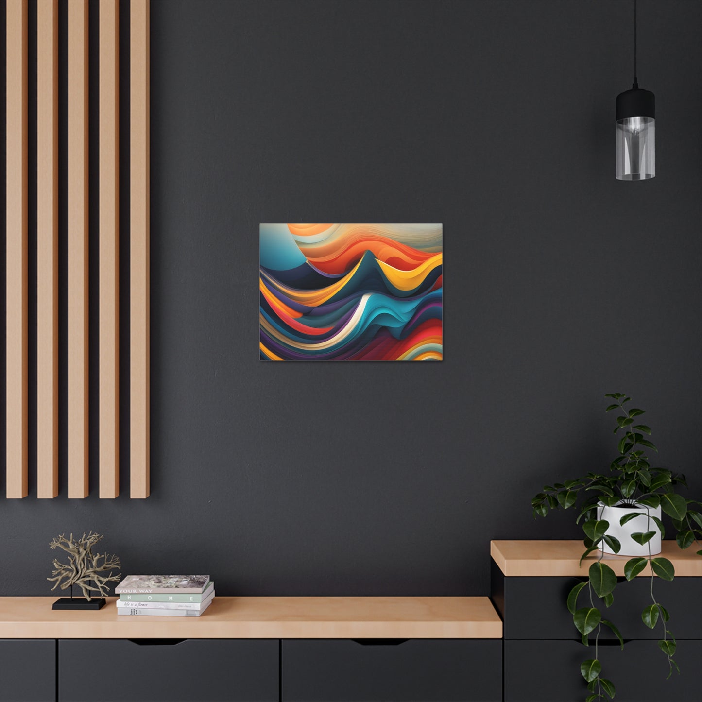 Chromatic Symphony: Abstract Wall Décor