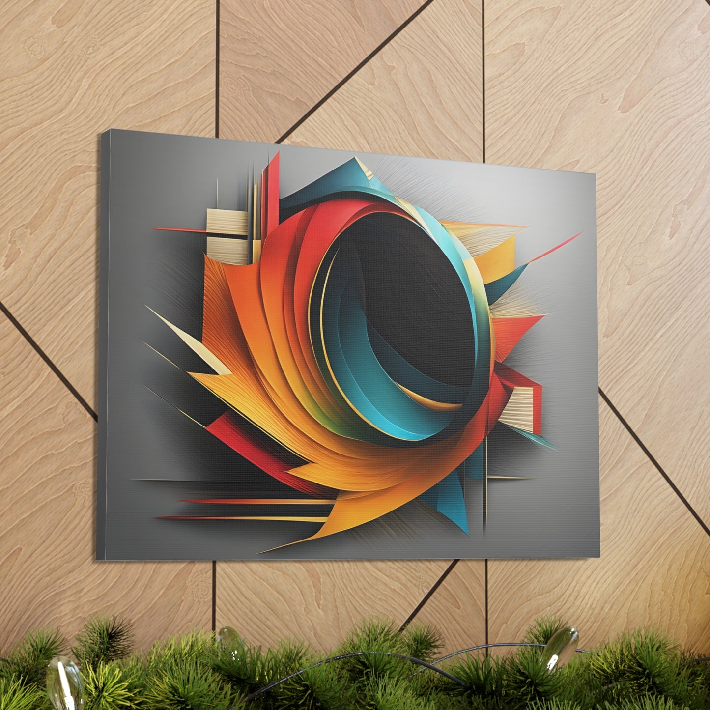 Infinite Spirals: Abstract Wall Décor