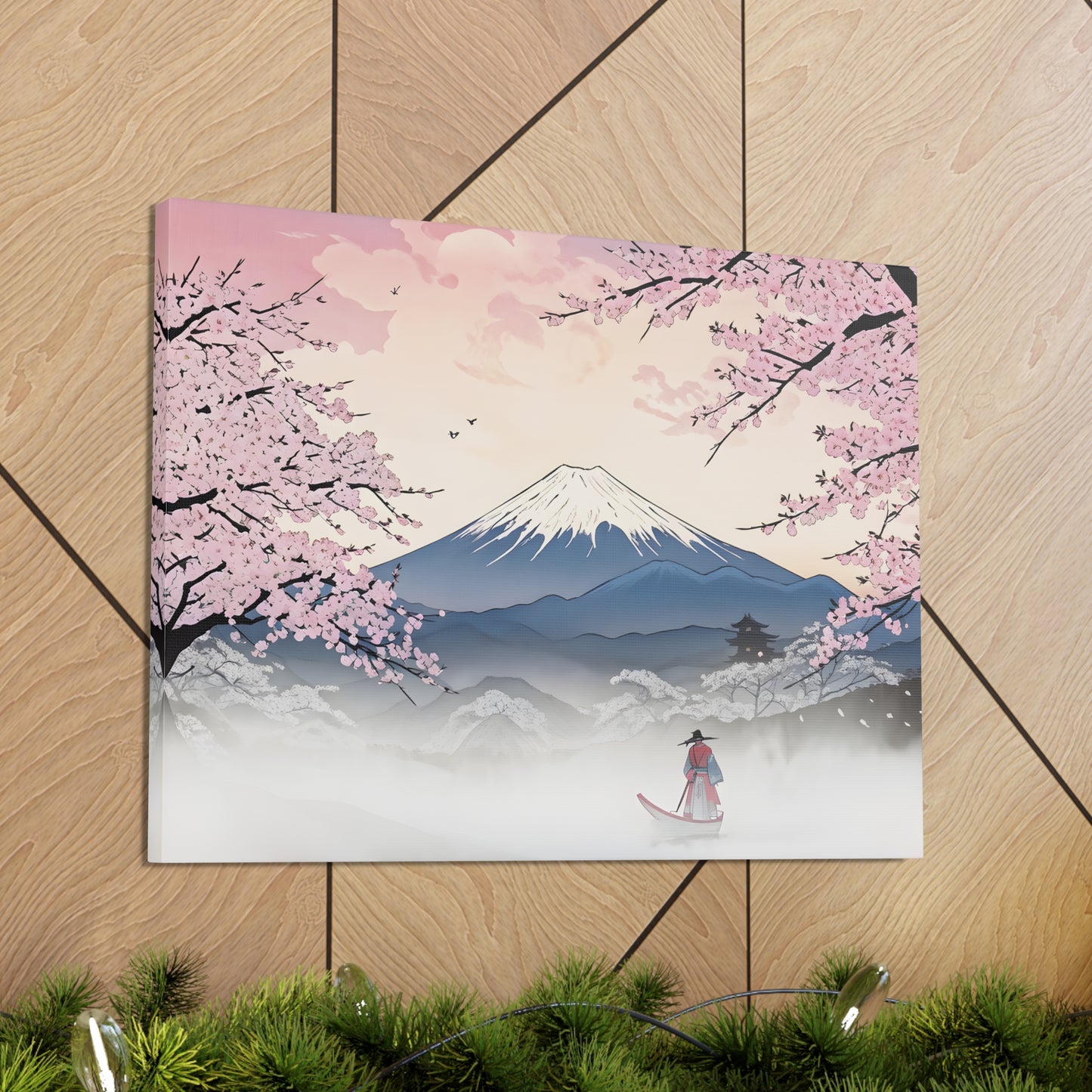 Sakura Serenity: Ukiyo-e Wall Décor