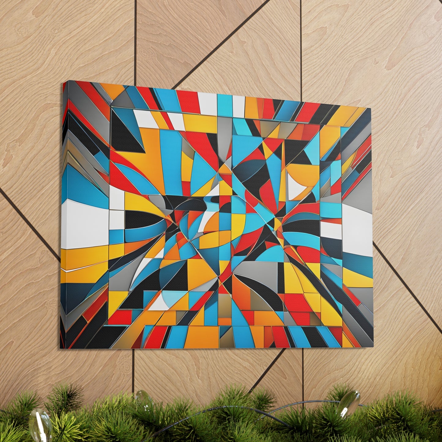 Chromatic Dreams: Abstract Wall Décor